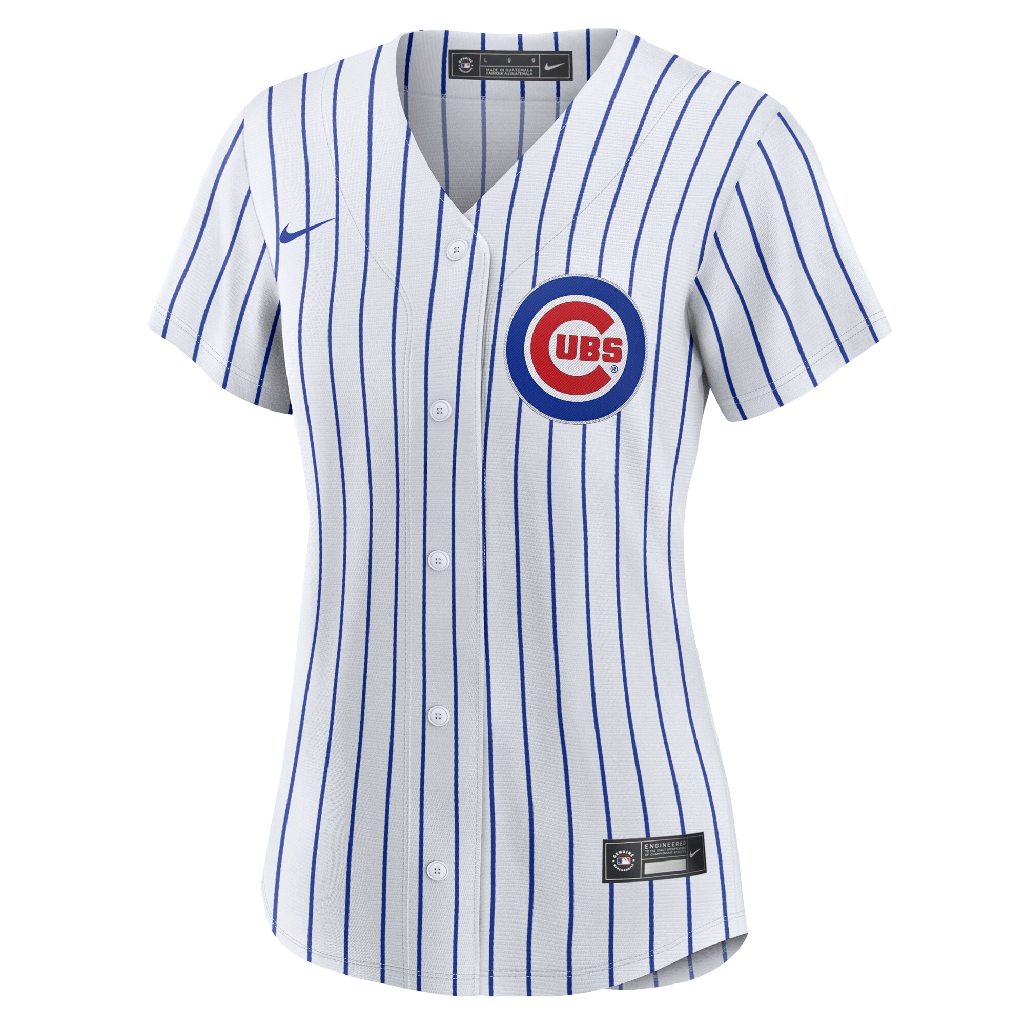 Dansby Swanson Chicago Cubs Women's Home Replica Player Jersey - White\/Royal