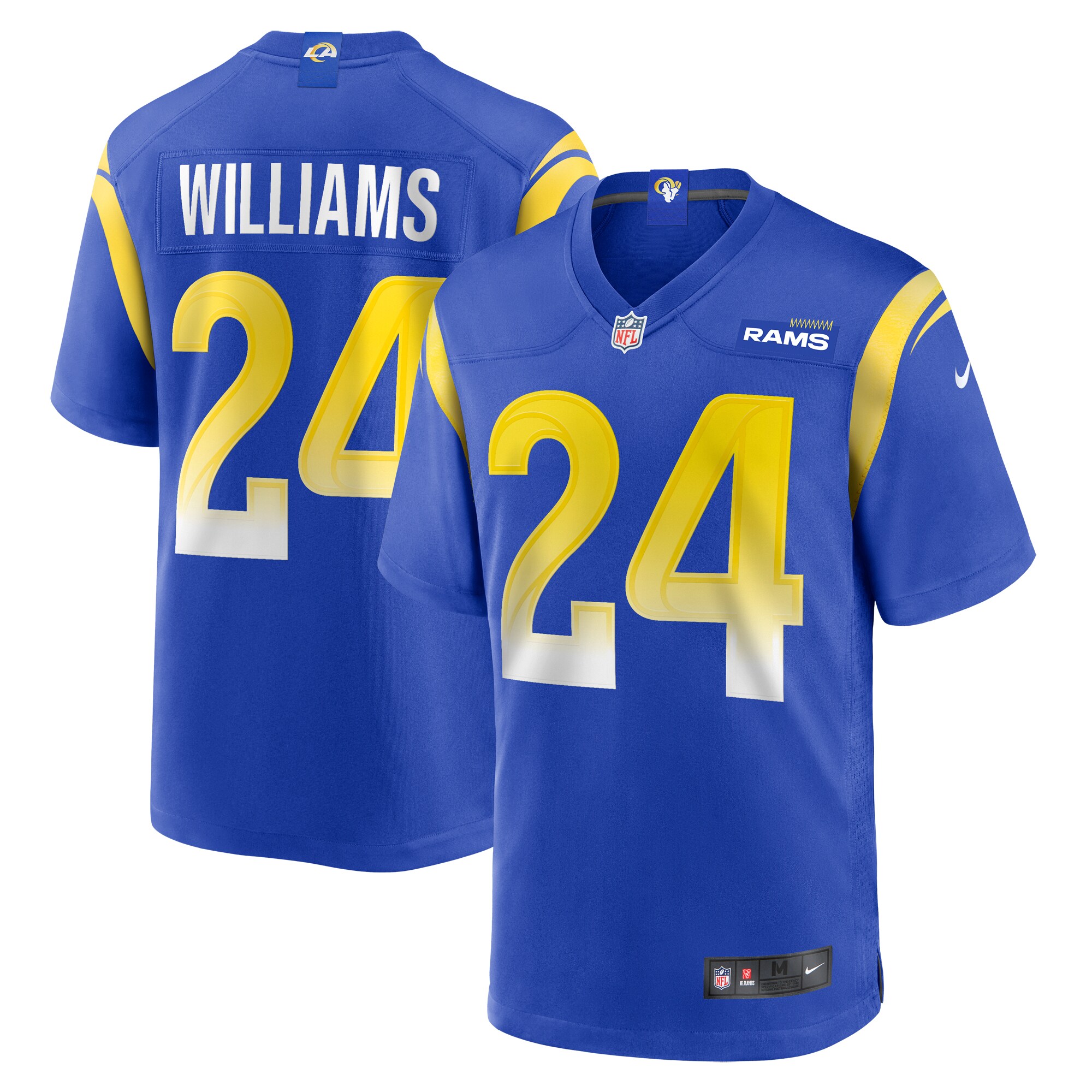 Darious Williams Los Angeles Rams  Team Game Jersey -  Royal