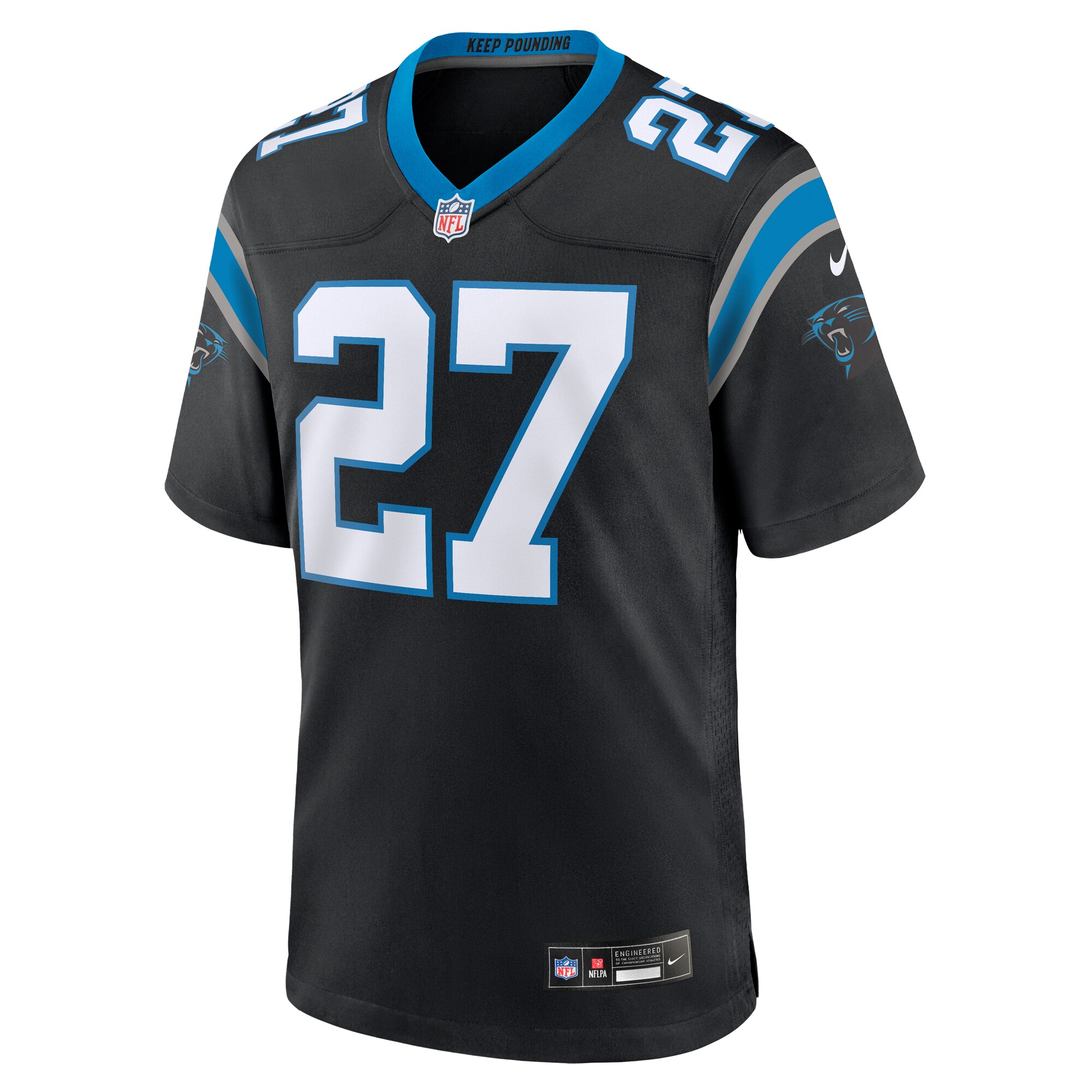Alex Cook Carolina Panthers   Game Jersey -  Black