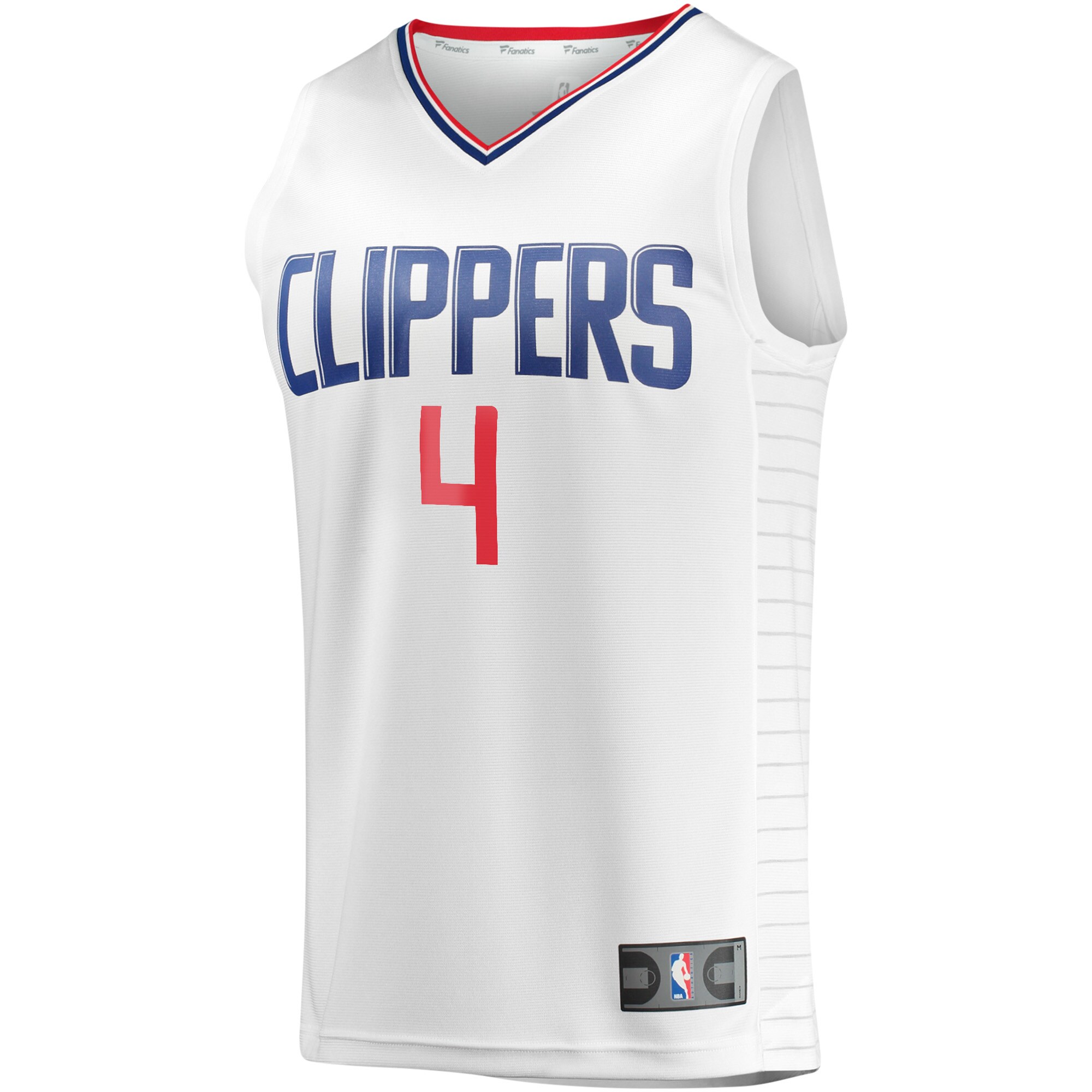 Brandon Boston LA Clippers Fanatics Youth Fast Break Player Jersey - Association Edition - White