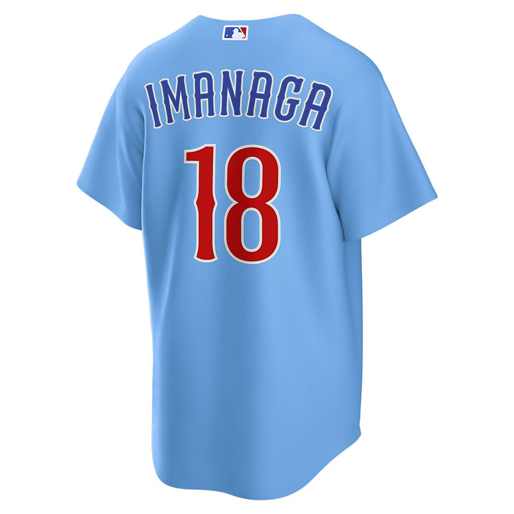 Shōta Imanaga Chicago Cubs Blues Alternate Jersey