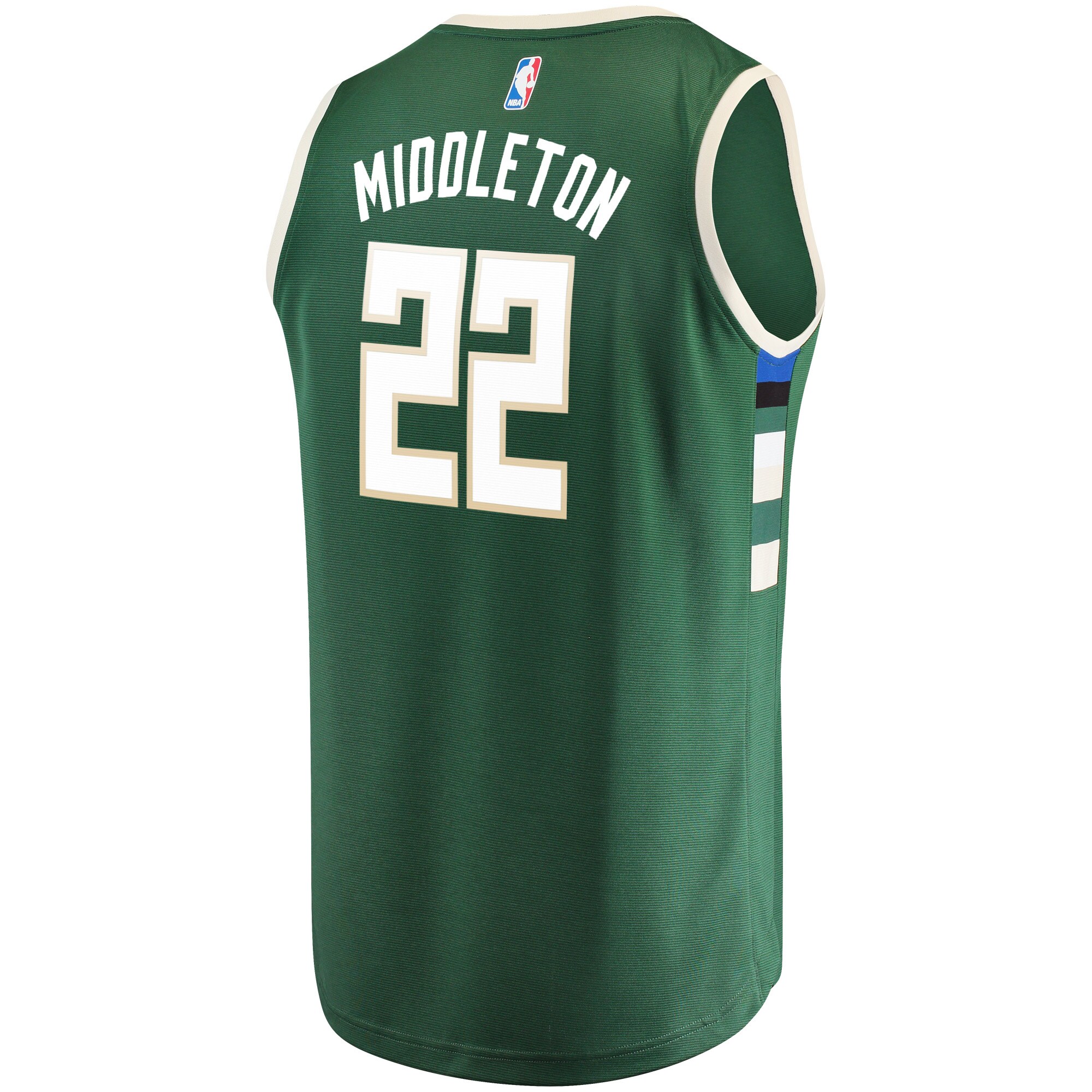 Khris Middleton Milwaukee Bucks Fanatics Youth Fast Break Player Jersey Green - Icon Edition