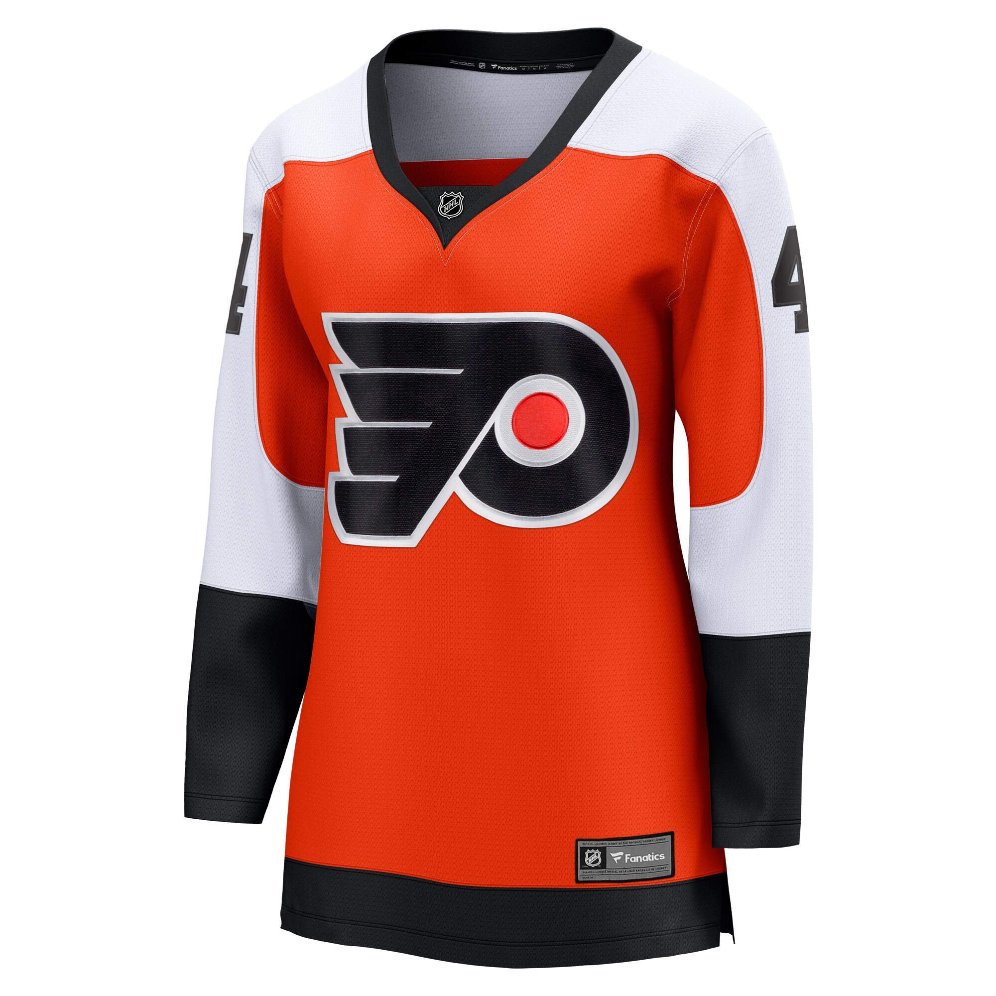 Nicolas Deslauriers Philadelphia Flyers Fanatics Women's Home Breakaway Player Jersey - Orange