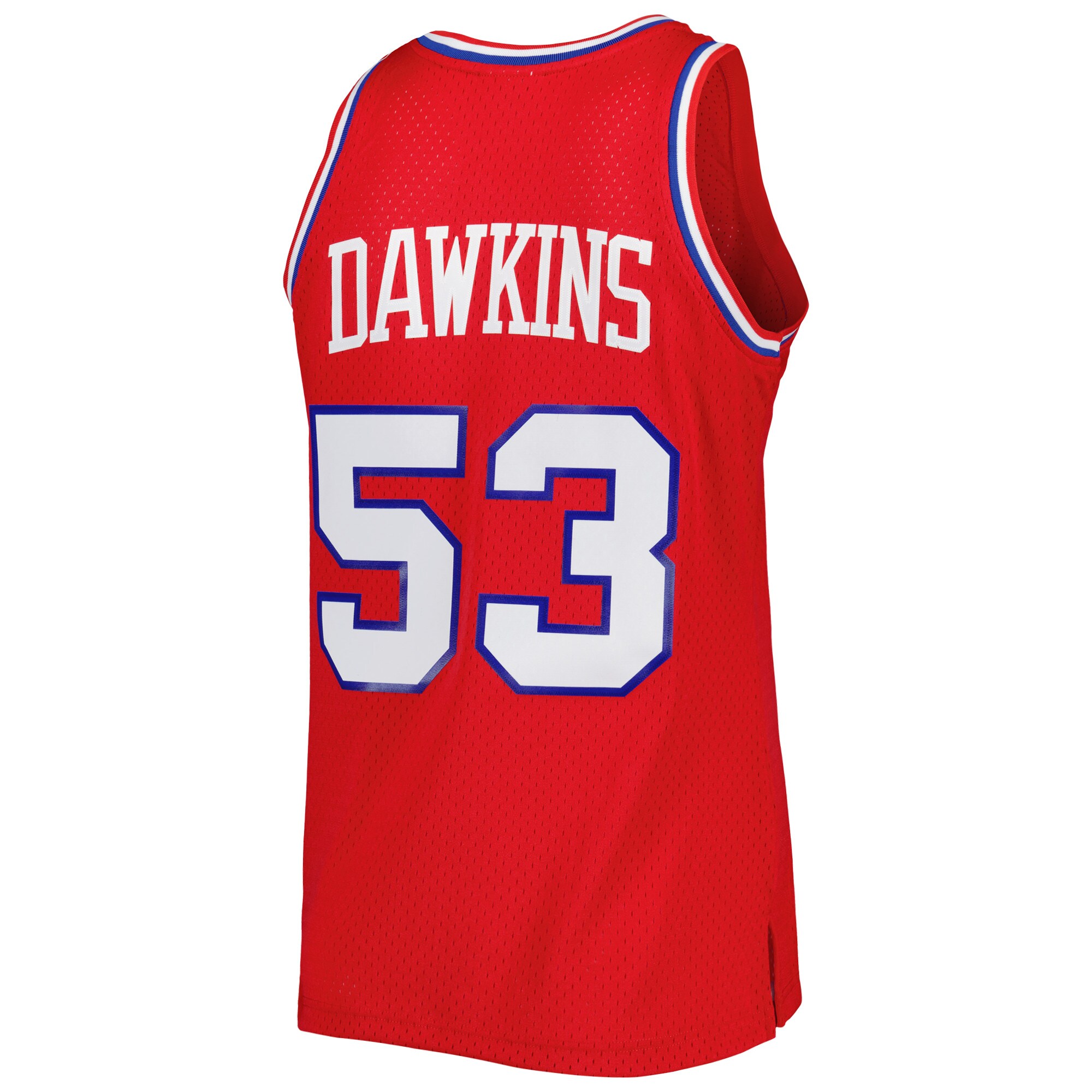 Darryl Dawkins Philadelphia 76ers Mitchell & Ness Hardwood Classics 1979\/80 Swingman Jersey - Red