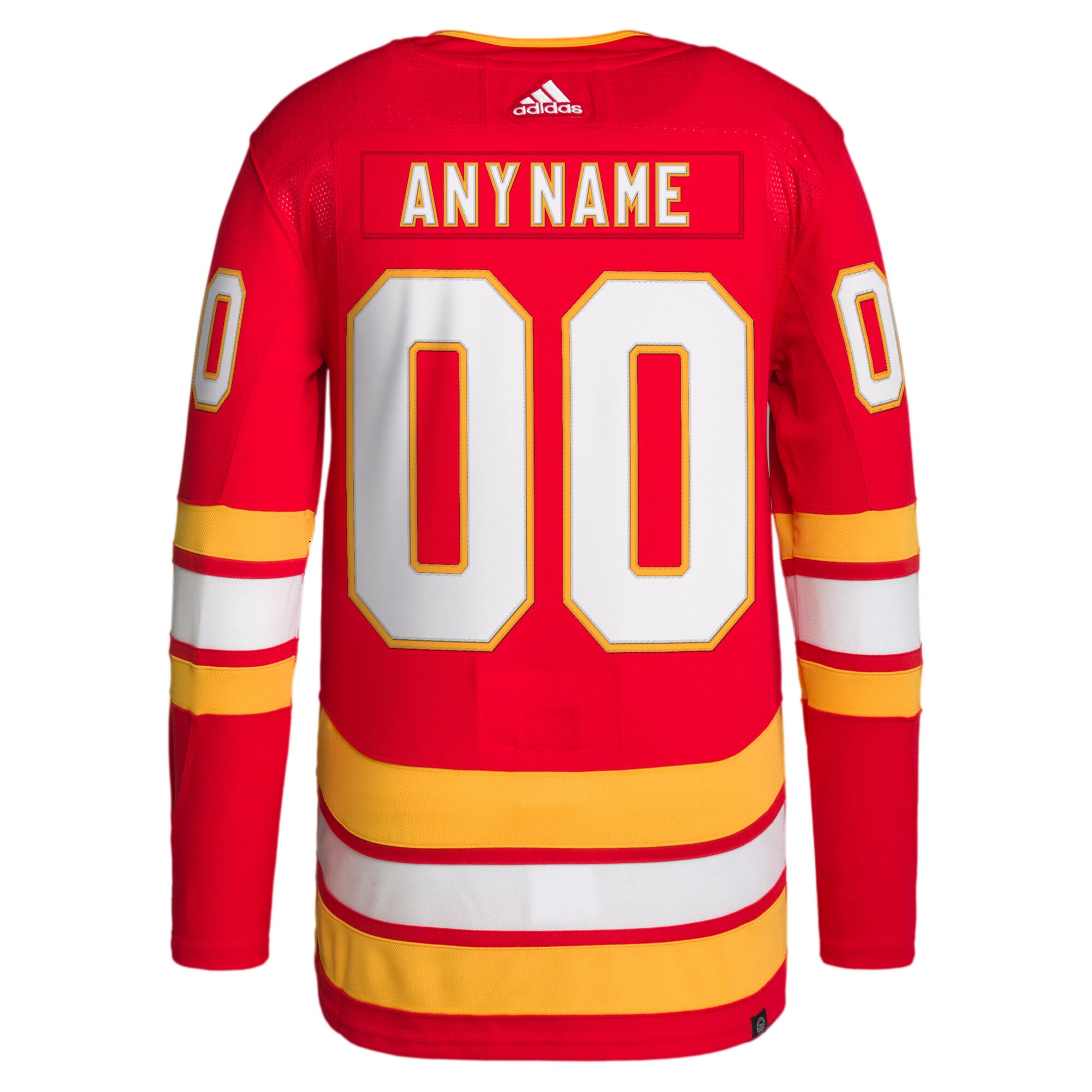 Calgary Flames adidas  Home 2020\/21 Primegreen Authentic Custom Jersey - Red