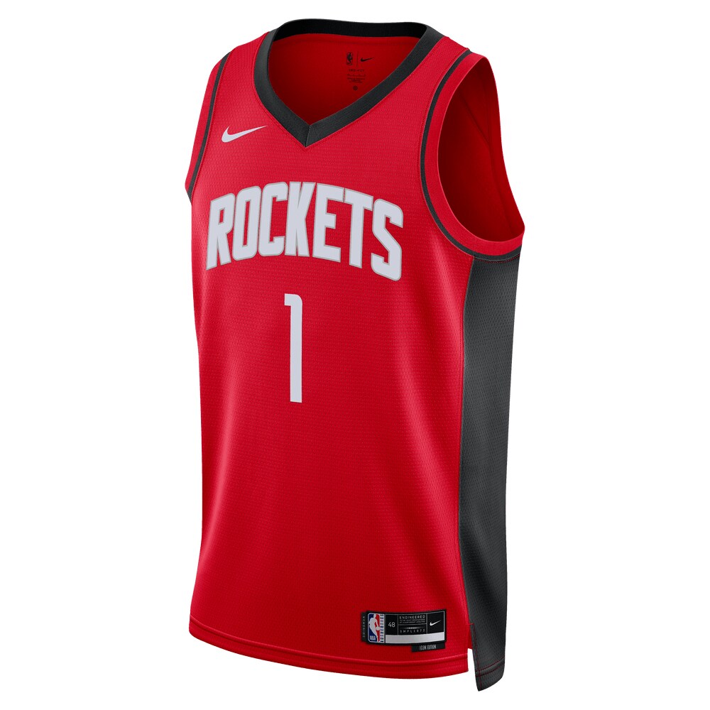 Jabari Smith Jr. Houston Rockets Unisex 2022 NBA Draft First Round Pick Swingman Jersey - Icon Edition - Red
