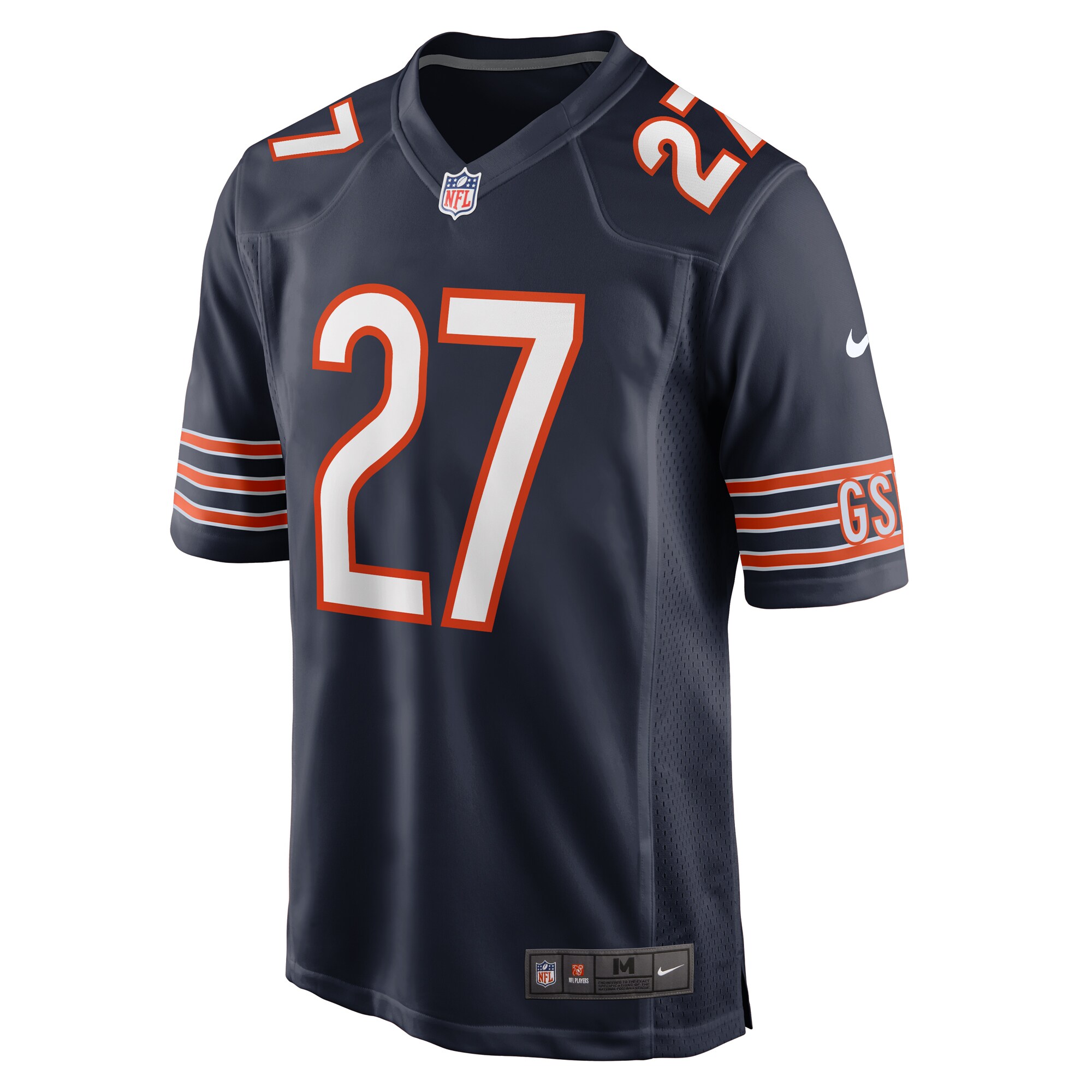 Greg Stroman Chicago Bears  Team Game Jersey -  Navy