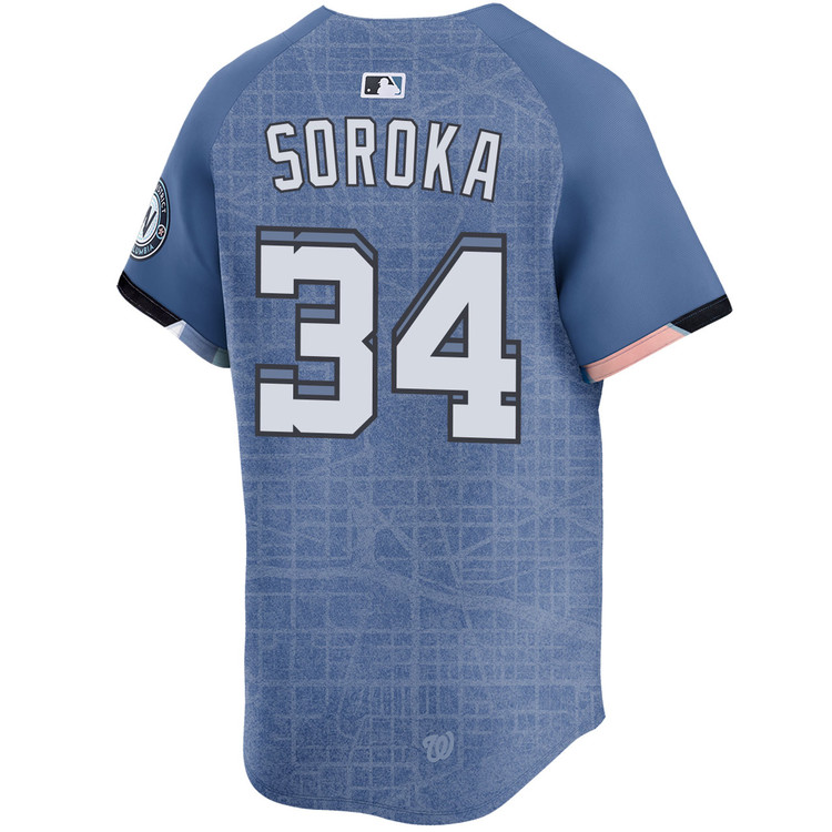 Michael Soroka Washington Nationals City Connect 2.0 Limited Jersey