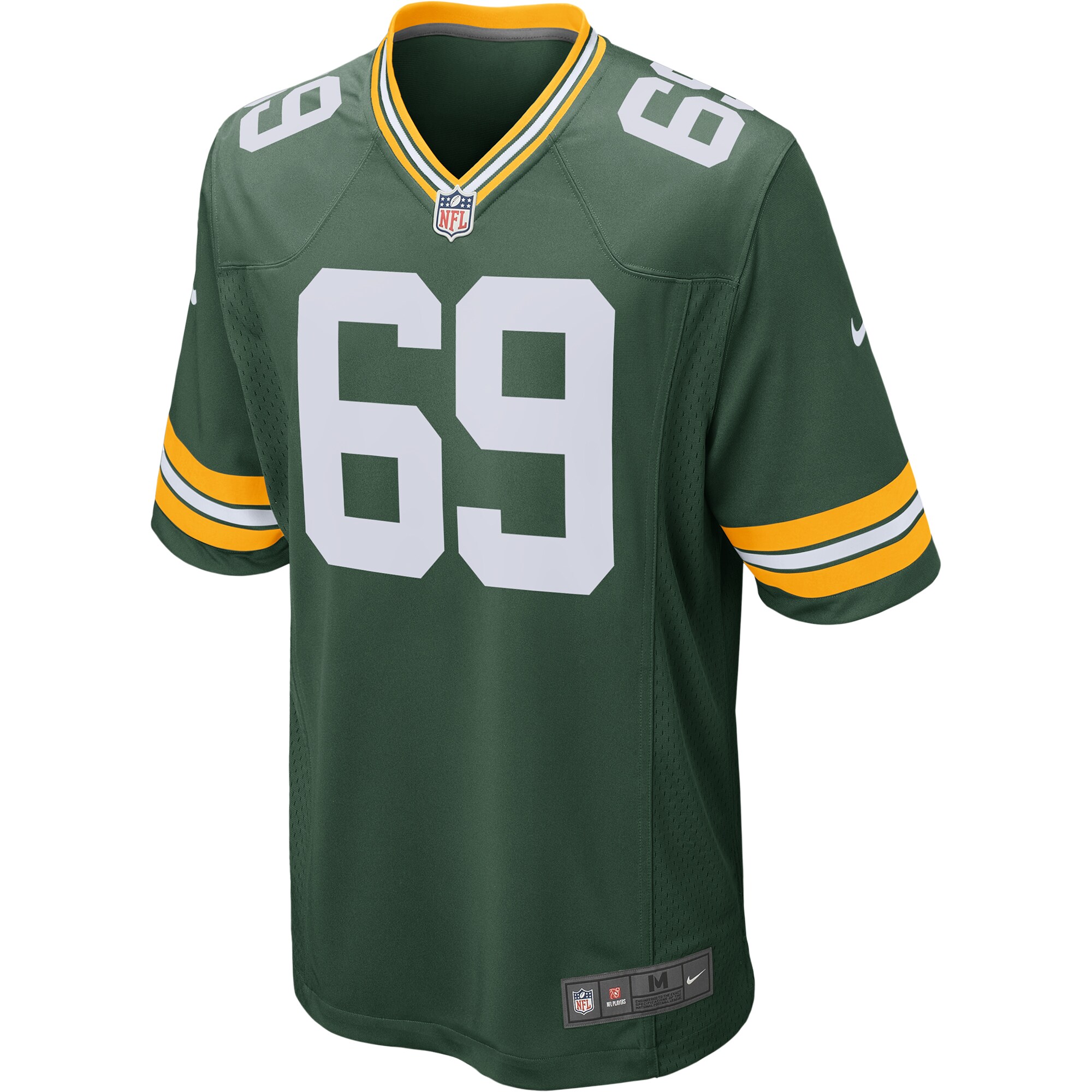 David Bakhtiari Green Bay Packers  Game Player Jersey - Green