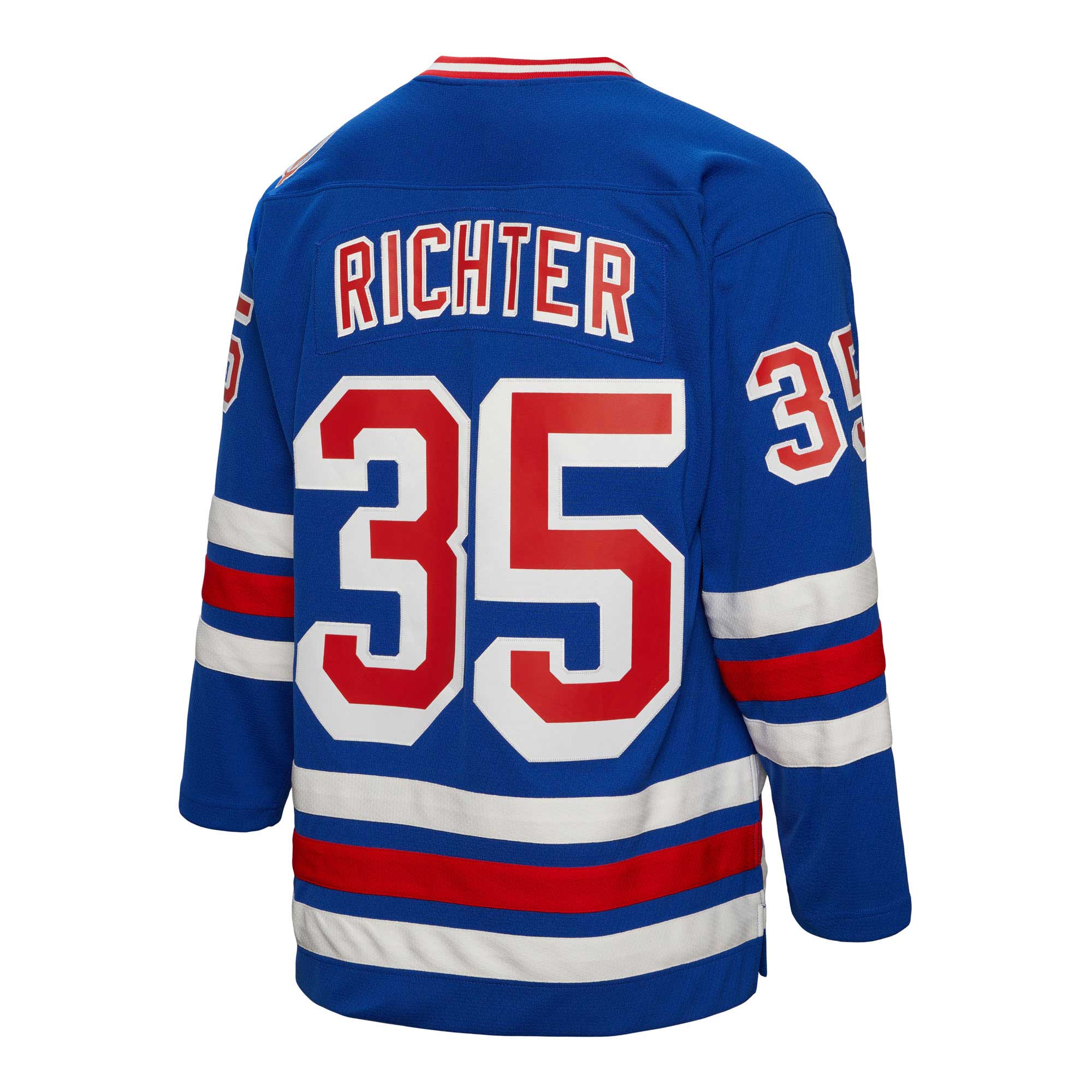 Mike Richter New York Rangers Mitchell & Ness  1993\/94 Blue Line Player Jersey - Blue