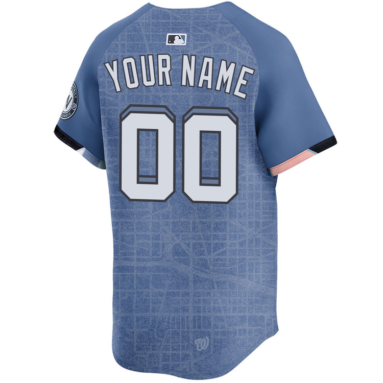 Washington Nationals Personalized City Connect 2.0 Limited Jersey