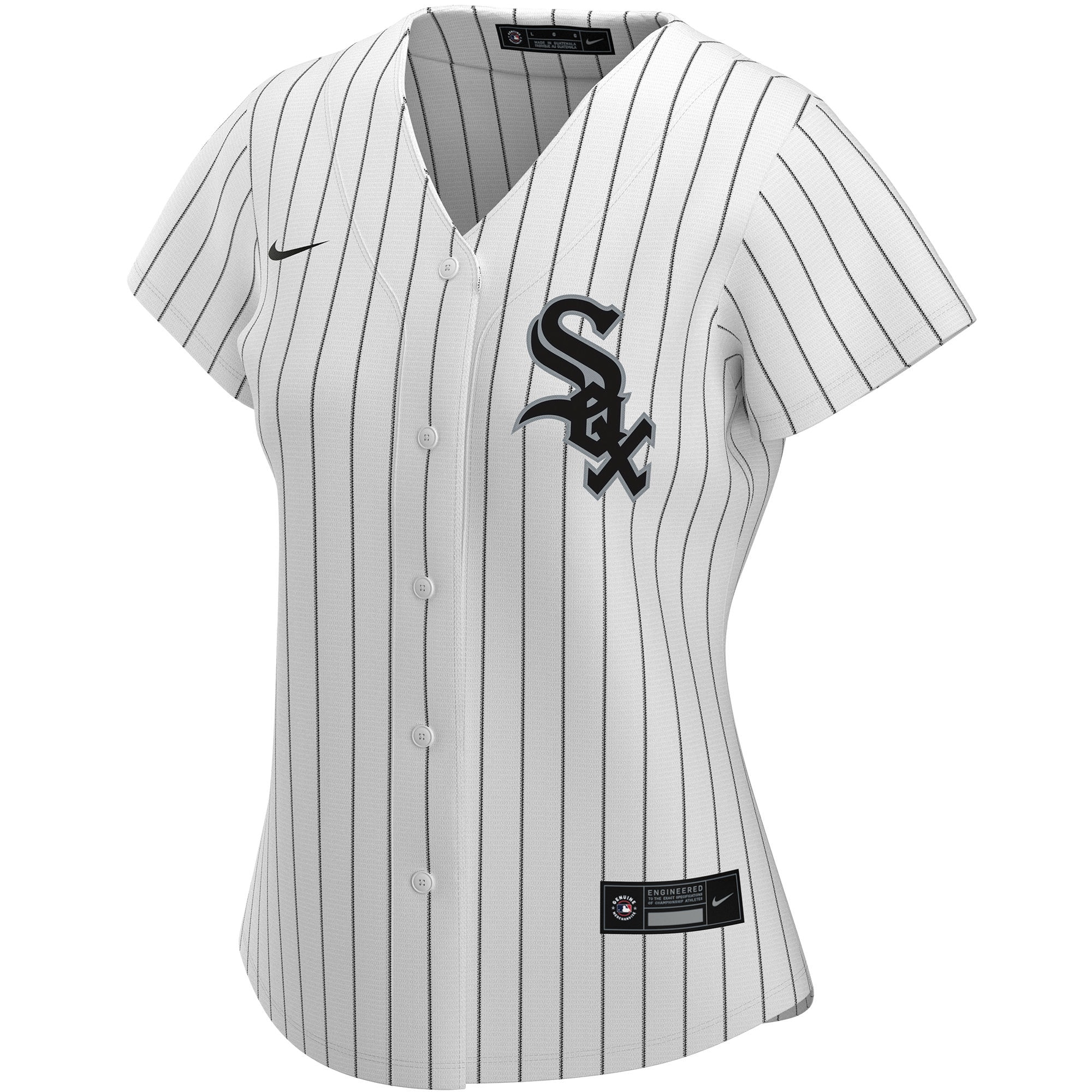 Chicago White Sox  Women's Home Replica Custom Jersey - White