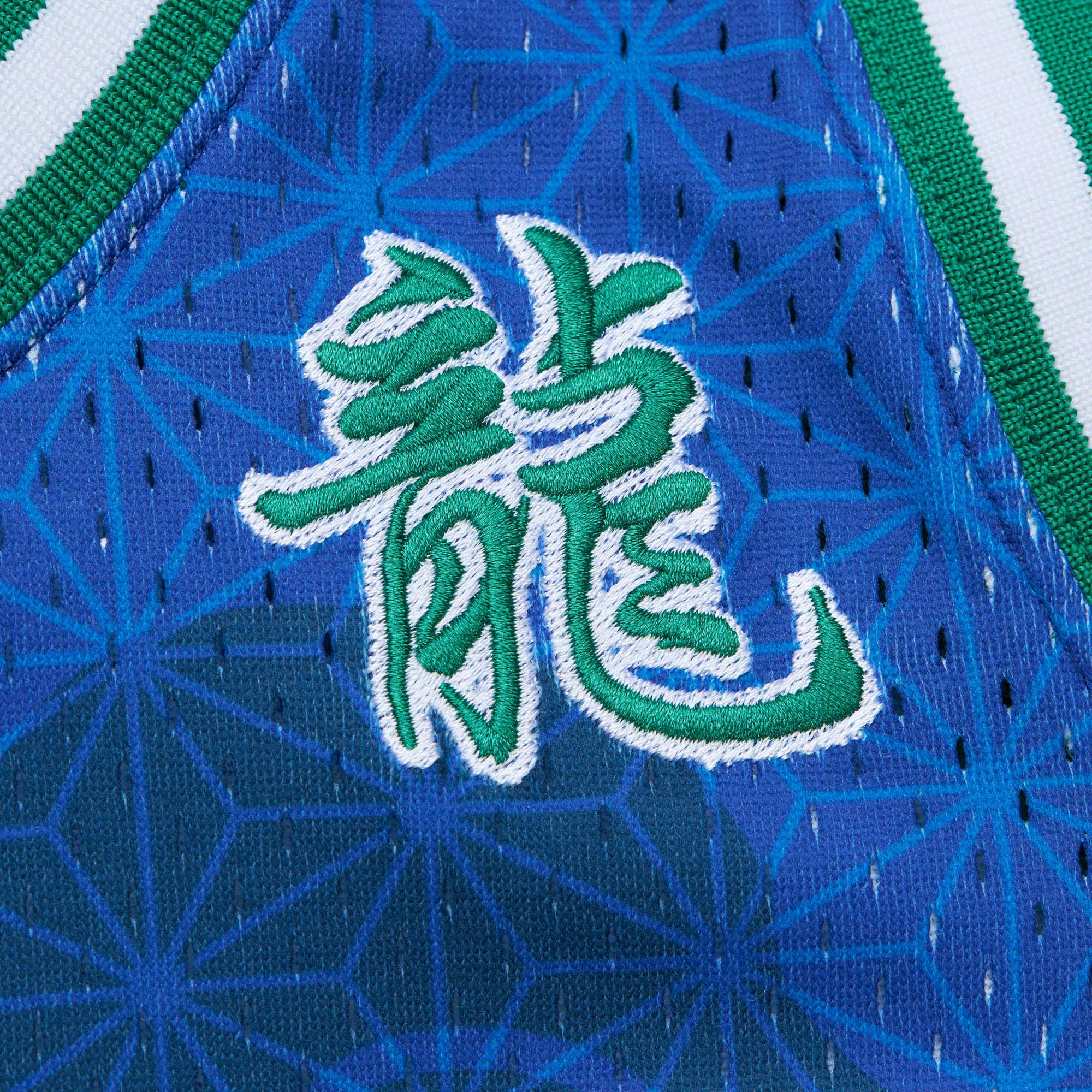 Dirk Nowitzki Dallas Mavericks Mitchell & Ness 1998-2019 Hardwood Classics Asian Heritage 6.0 Swingman Throwback Player Jersey - Blue