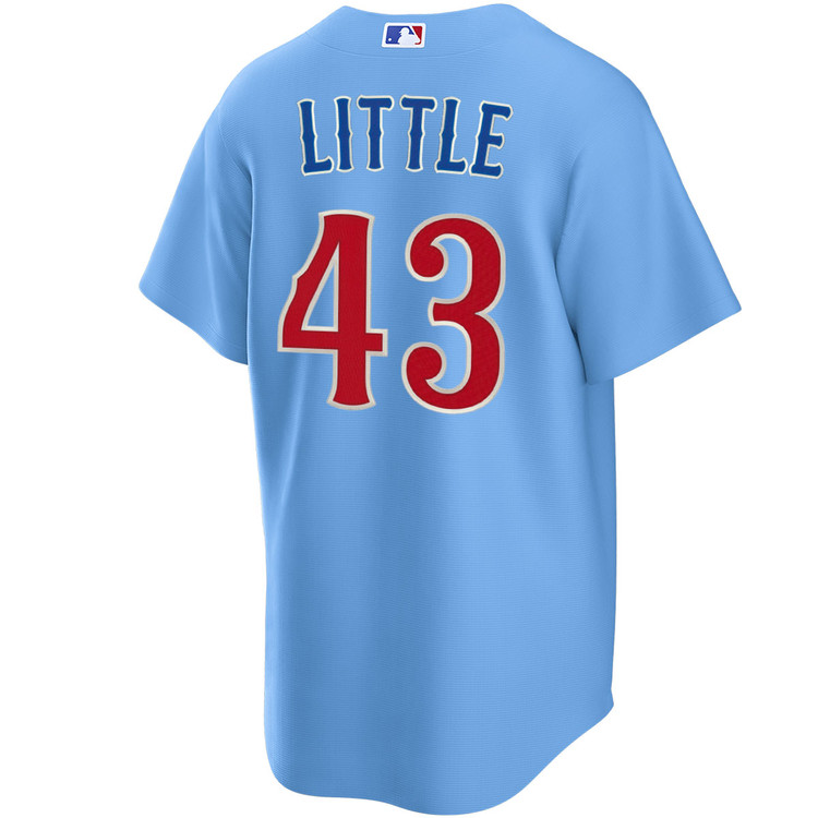 Luke Little Chicago Cubs Blues Alternate Jersey