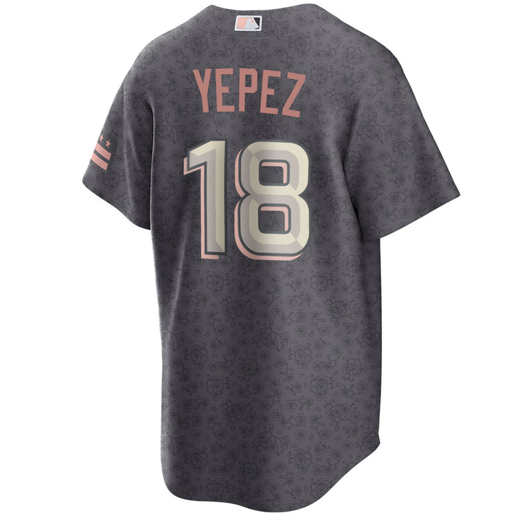 Juan Yepez Washington Nationals City Connect Jersey