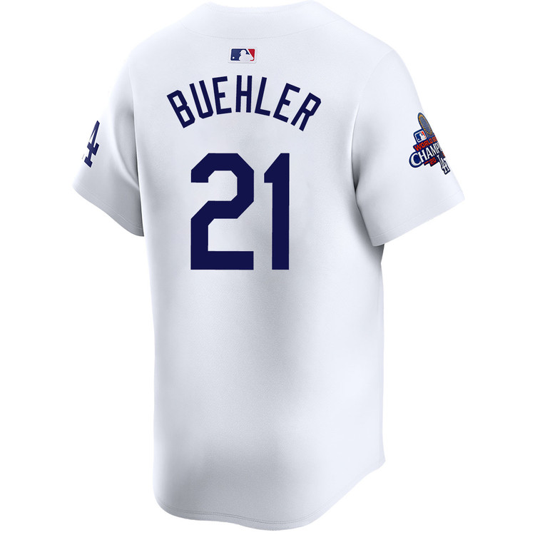 Walker Buehler Los Angeles Dodgers Youth Home Limited World Series Champions Jersey