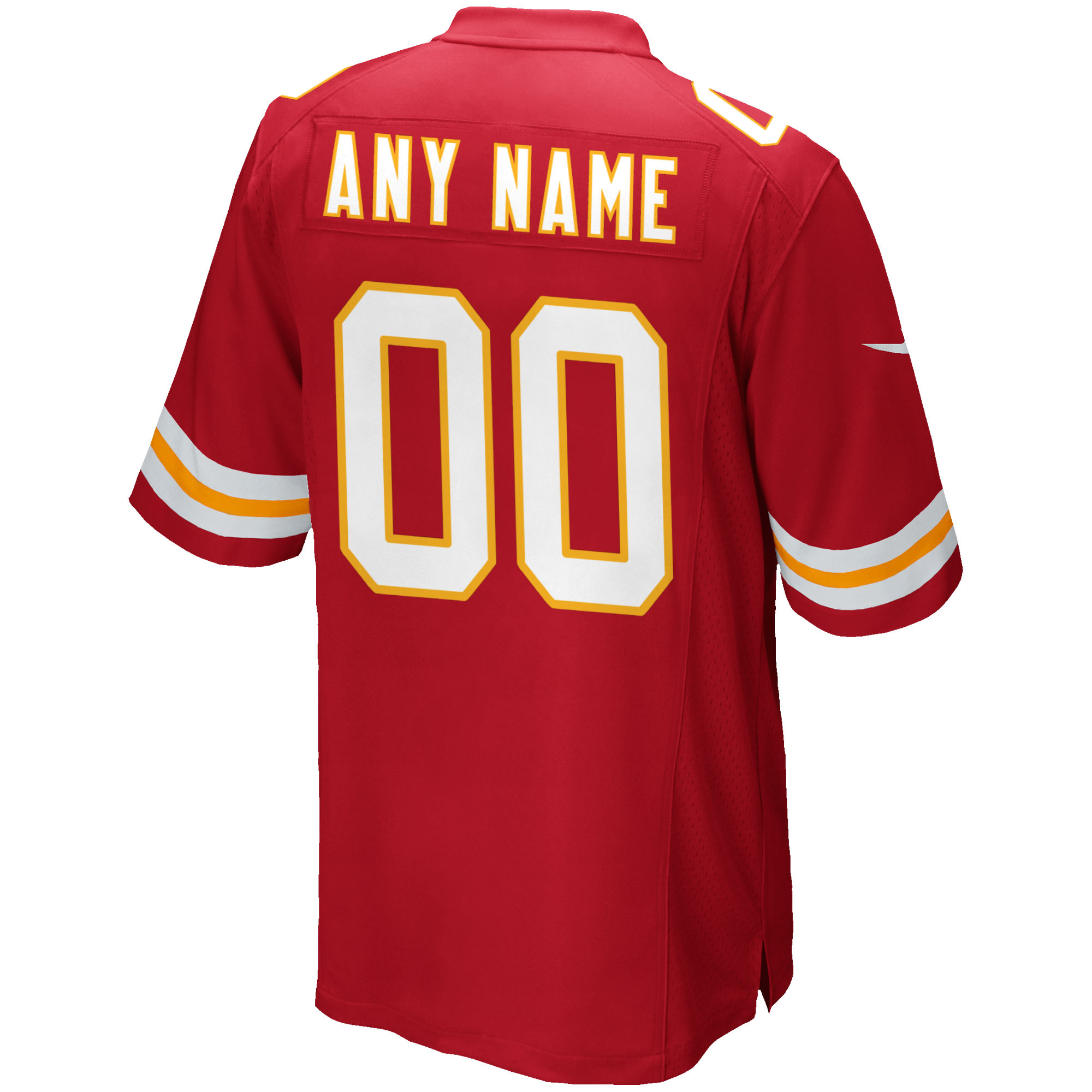 Kansas City Chiefs  Custom Game Jersey - Red