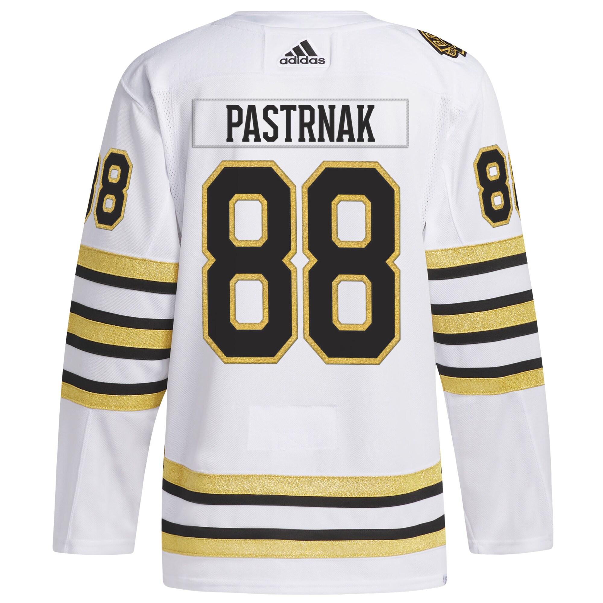 David Pastrnak Boston Bruins adidas  Primegreen 100th Anniversary Authentic Player Jersey - White