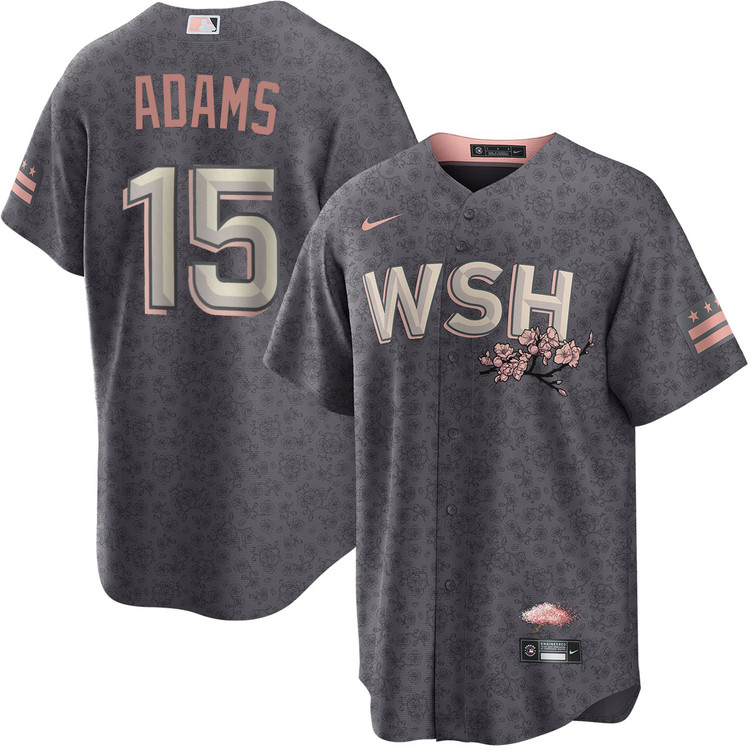 Riley Adams Washington Nationals City Connect Jersey