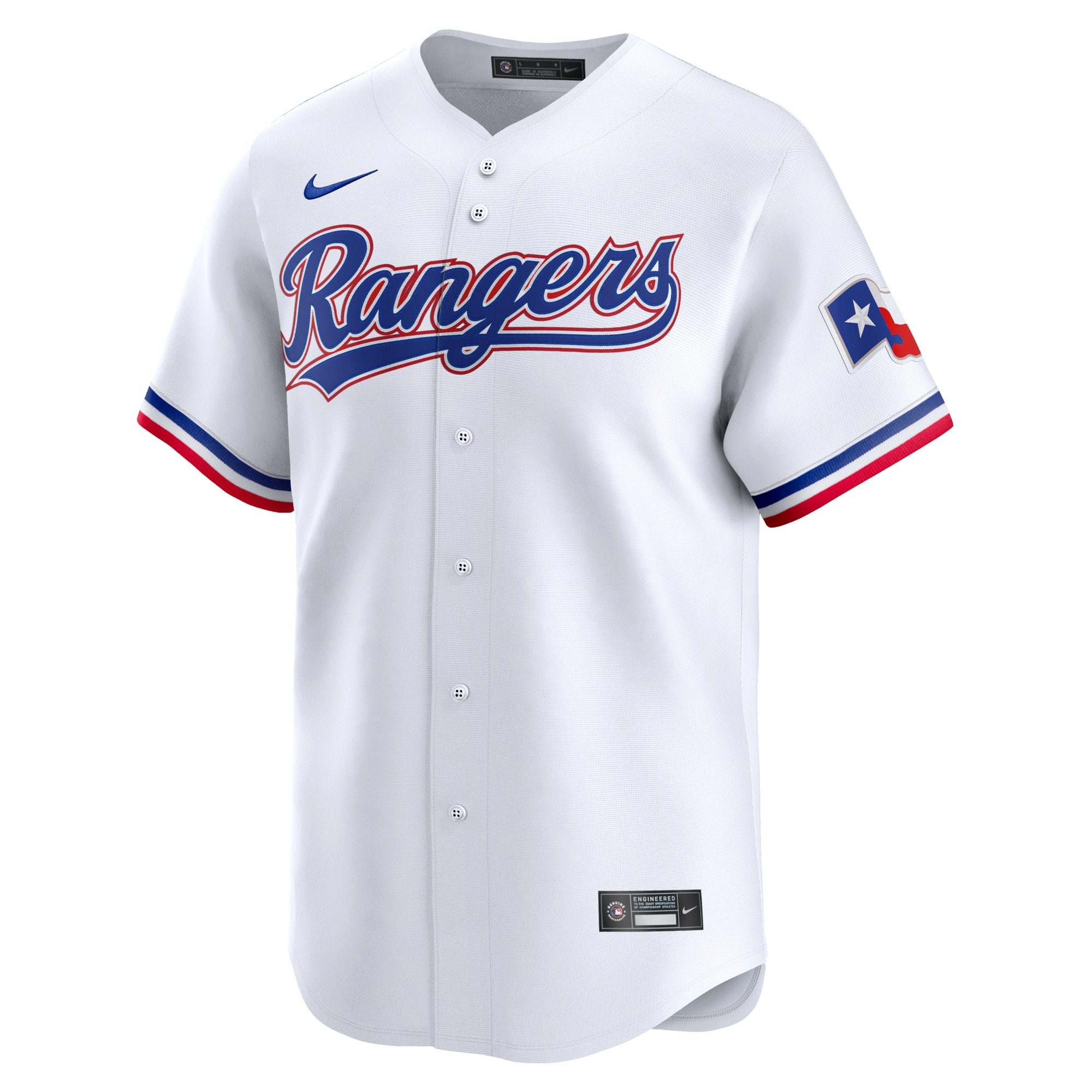 Texas Rangers  Youth Home Limited Jersey - White