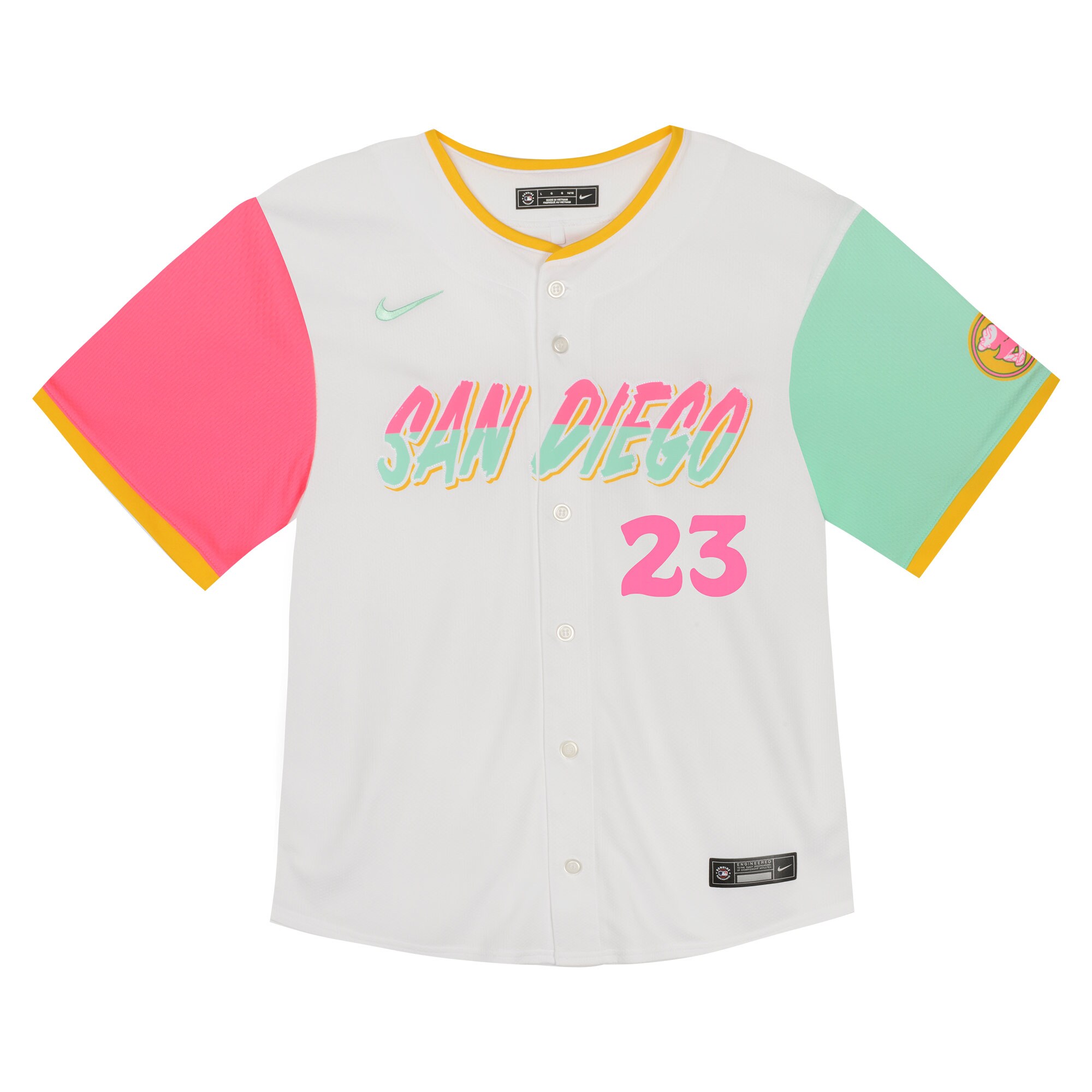 Fernando Tatis Jr. San Diego Padres Infant City Connect Limited Player Jersey - White