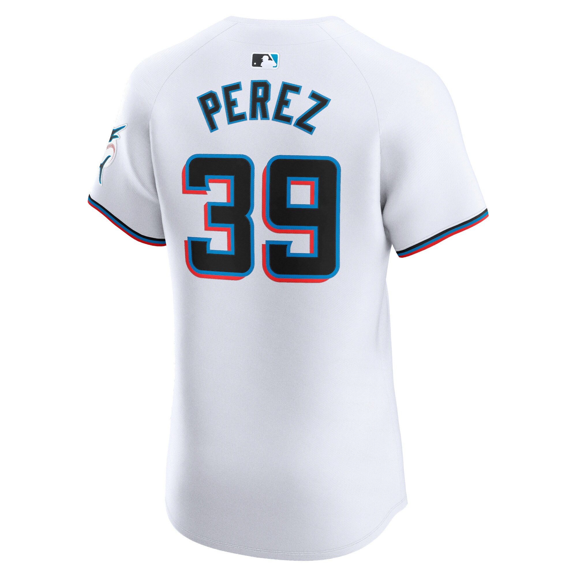 Eury Perez Miami Marlins  Home Elite Player Jersey - White