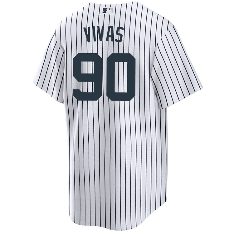 Jorbit Vivas New York Yankees Youth Home World Series Jersey