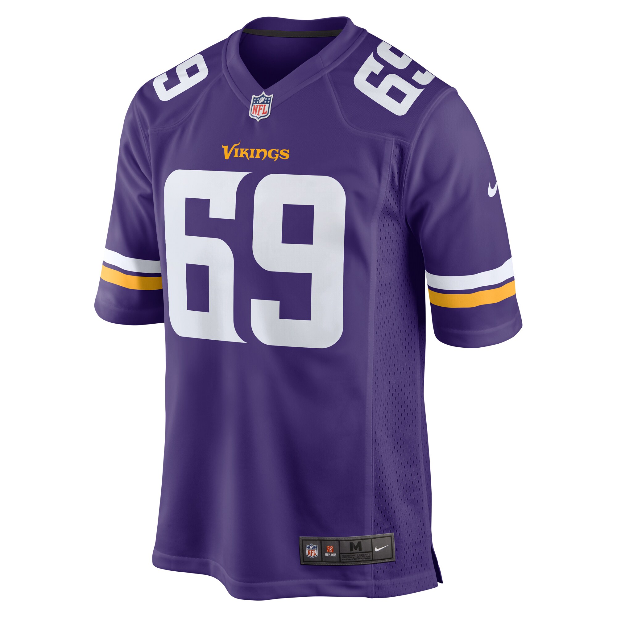 Dan Feeney Minnesota Vikings  Team Game Jersey -  Purple