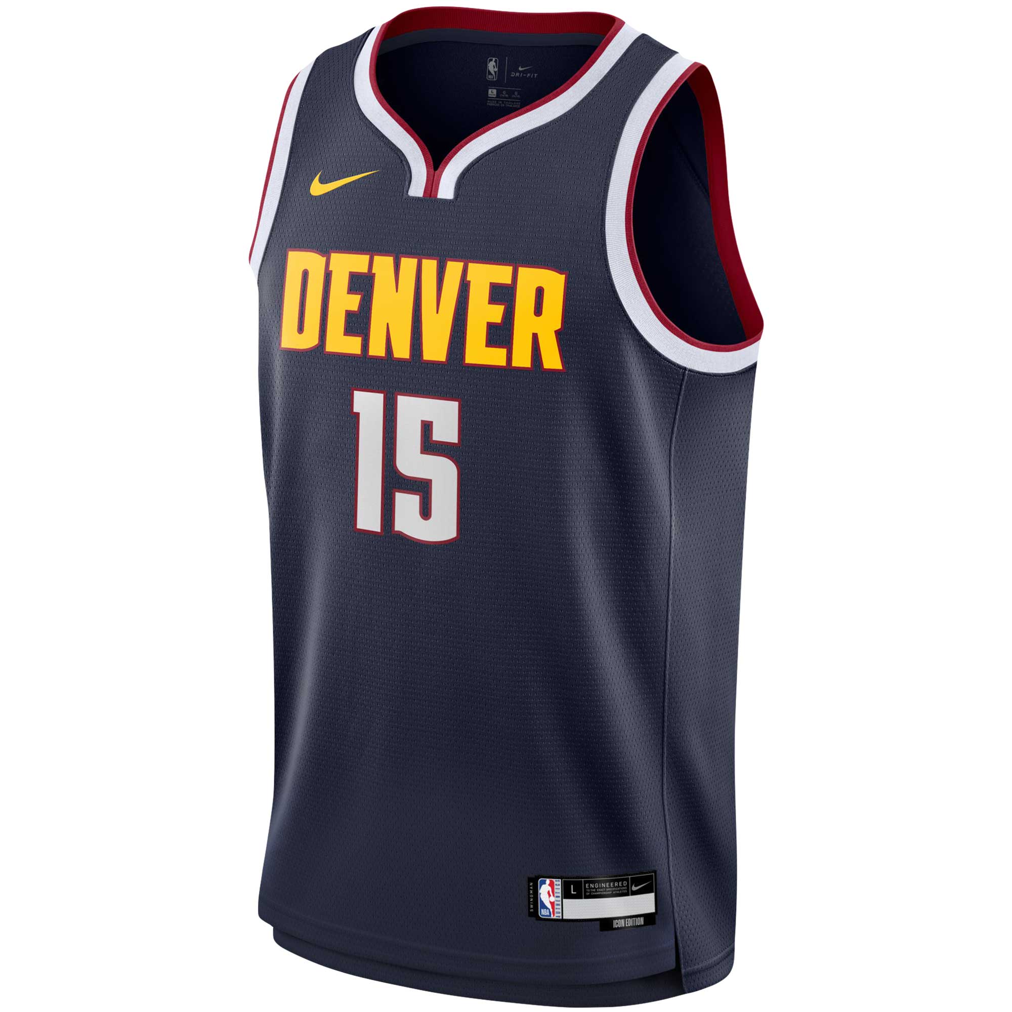 Nikola Jokic Denver Nuggets Youth Swingman Jersey - Icon Edition - Navy