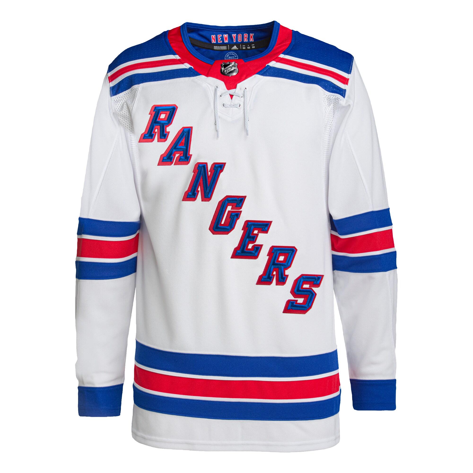 New York Rangers adidas Away Primegreen Authentic Jersey - White