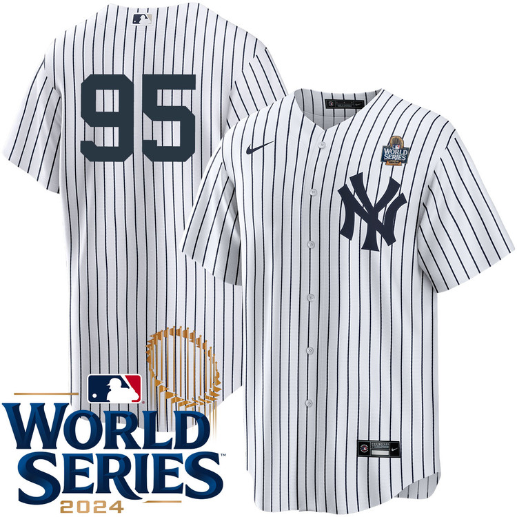 Oswaldo Cabrera New York Yankees Youth Home Player World Series Jersey