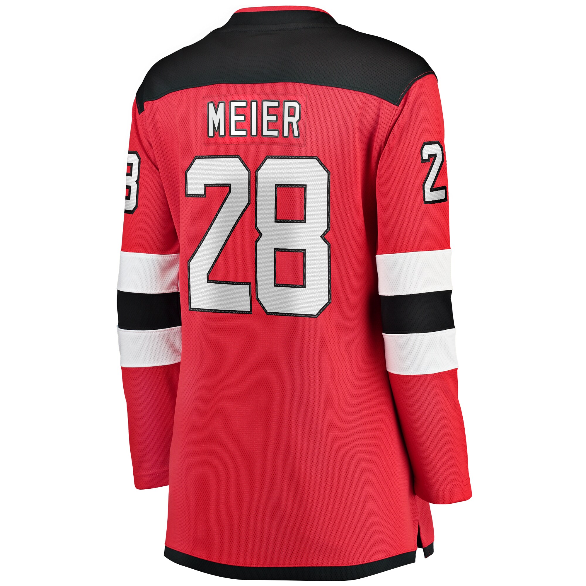 Timo Meier New Jersey Devils Fanatics Women's Home Breakaway Player Jersey - Red