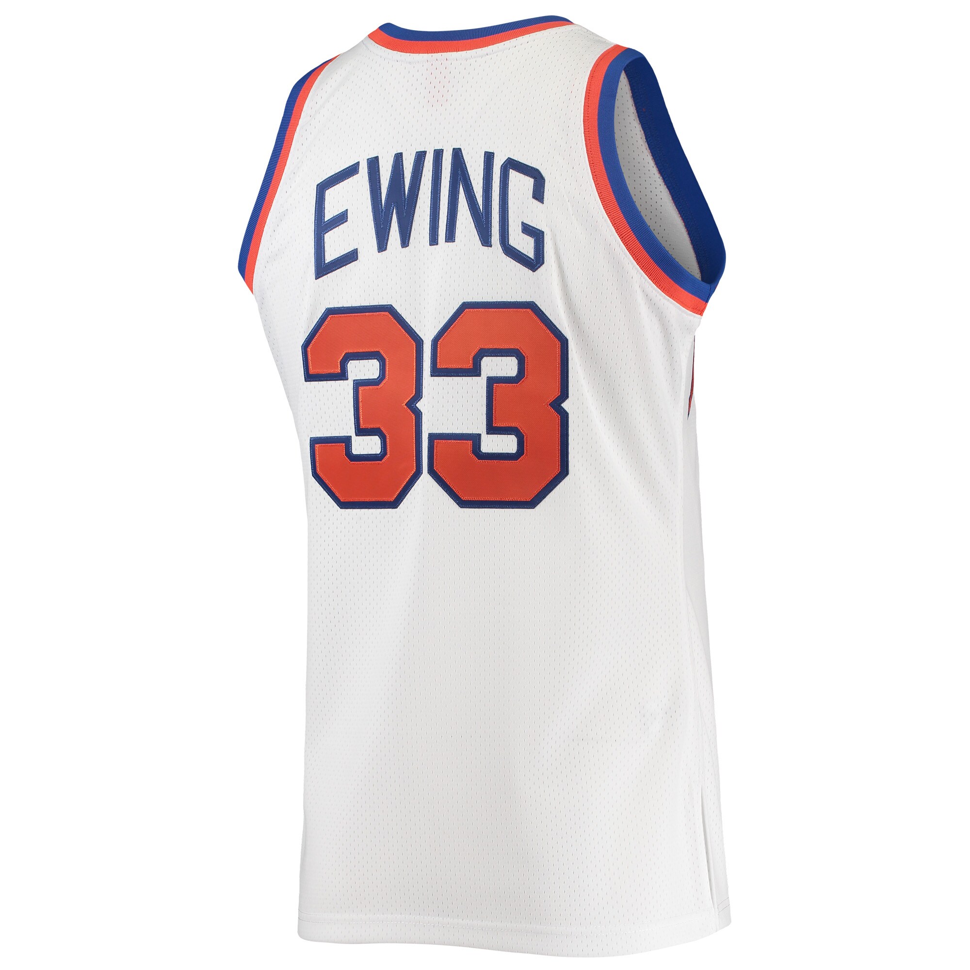 Patrick Ewing New York Knicks Mitchell & Ness 1985\/86 Hardwood Classics Authentic Jersey - White