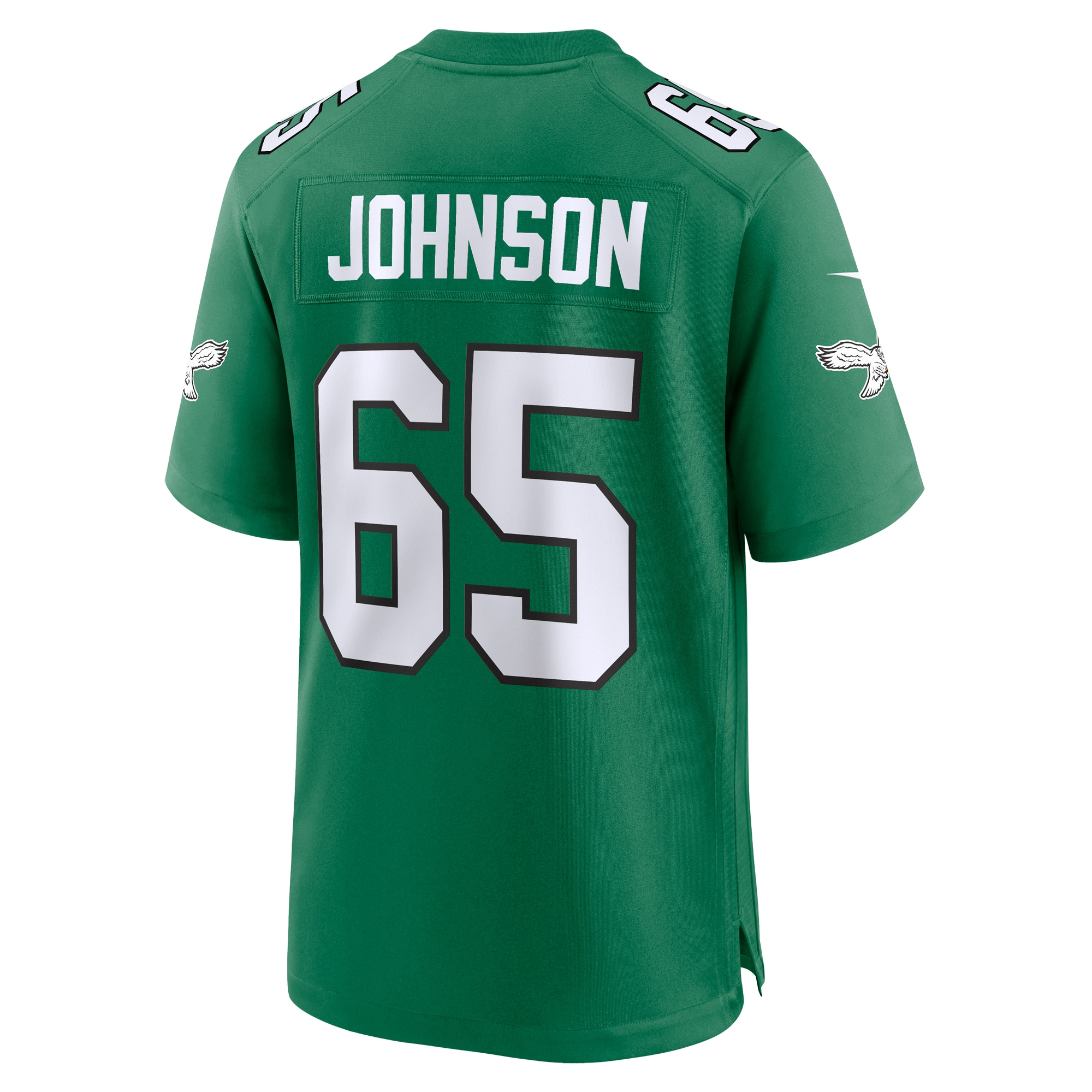 Lane Johnson Philadelphia Eagles  Alternate Game Jersey - Kelly Green