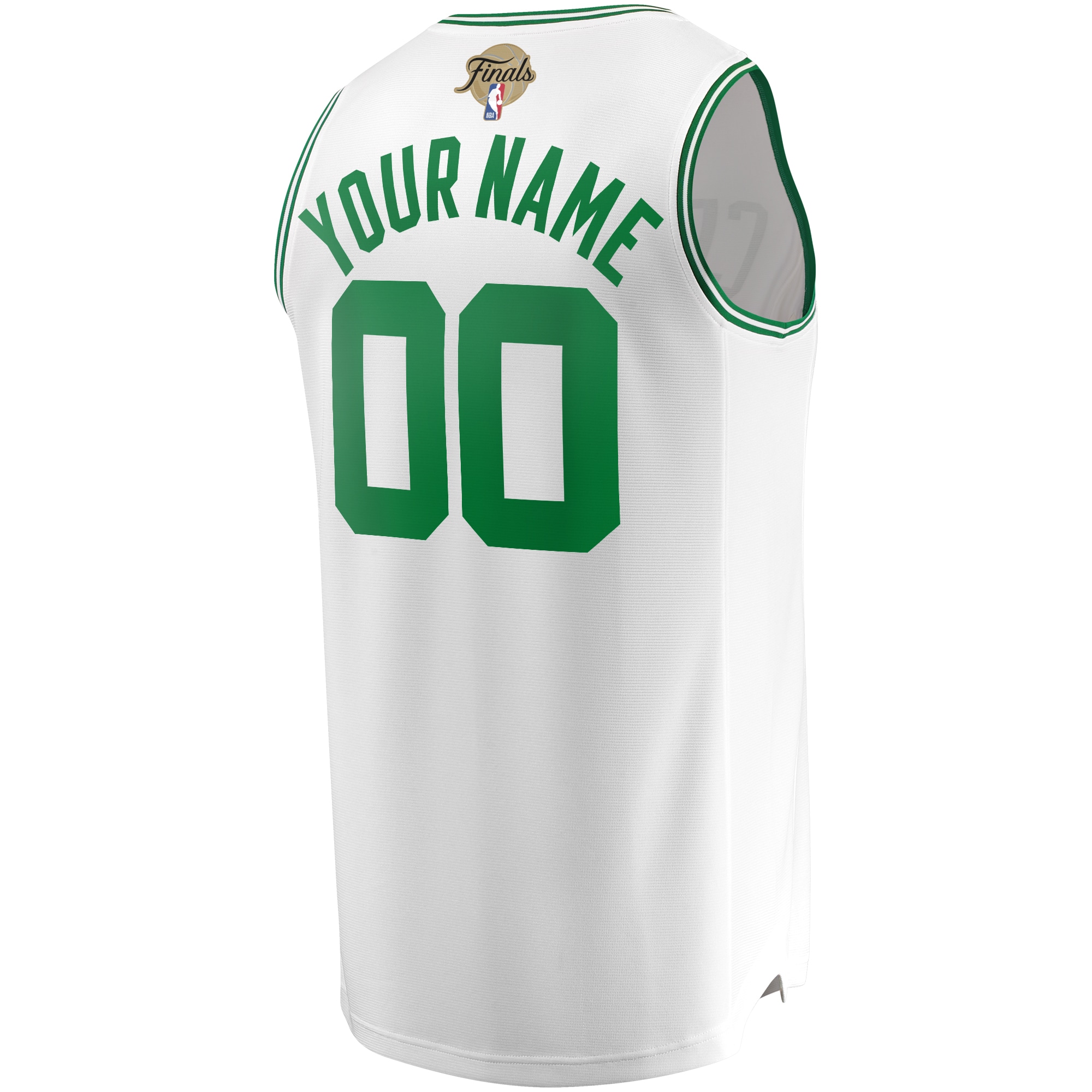 Boston Celtics Fanatics 2024 NBA Finals Custom Fast Break Jersey - White - Association Edition