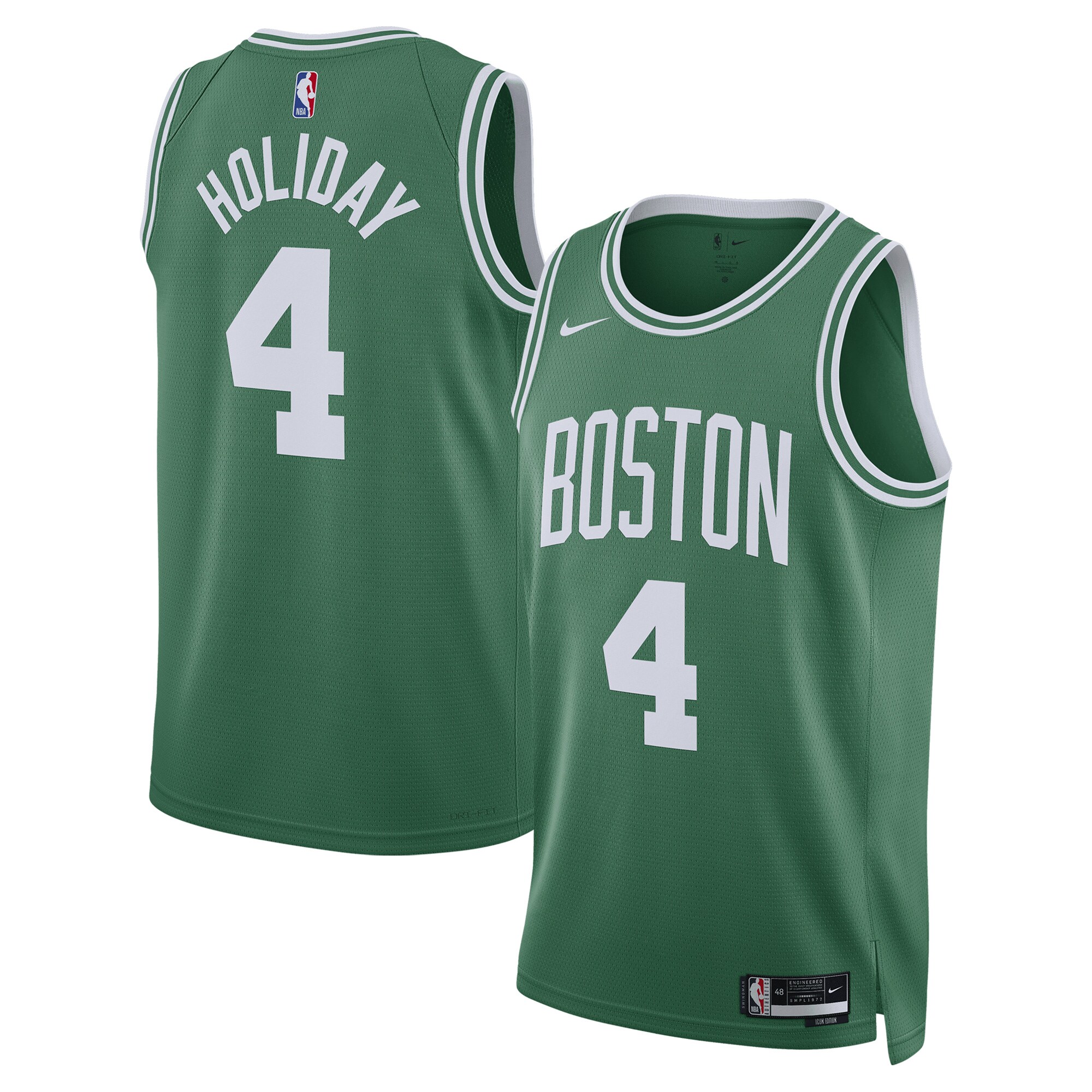 Jrue Holiday Boston Celtics Unisex Swingman Jersey - Icon Edition - Kelly Green