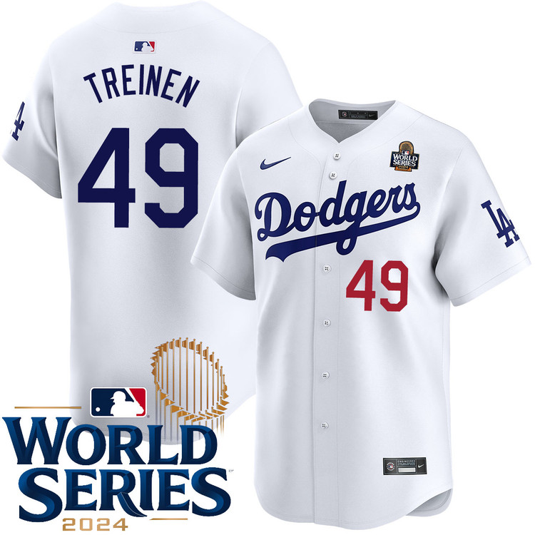 Blake Treinen Los Angeles Dodgers Youth Home Limited World Series Jersey