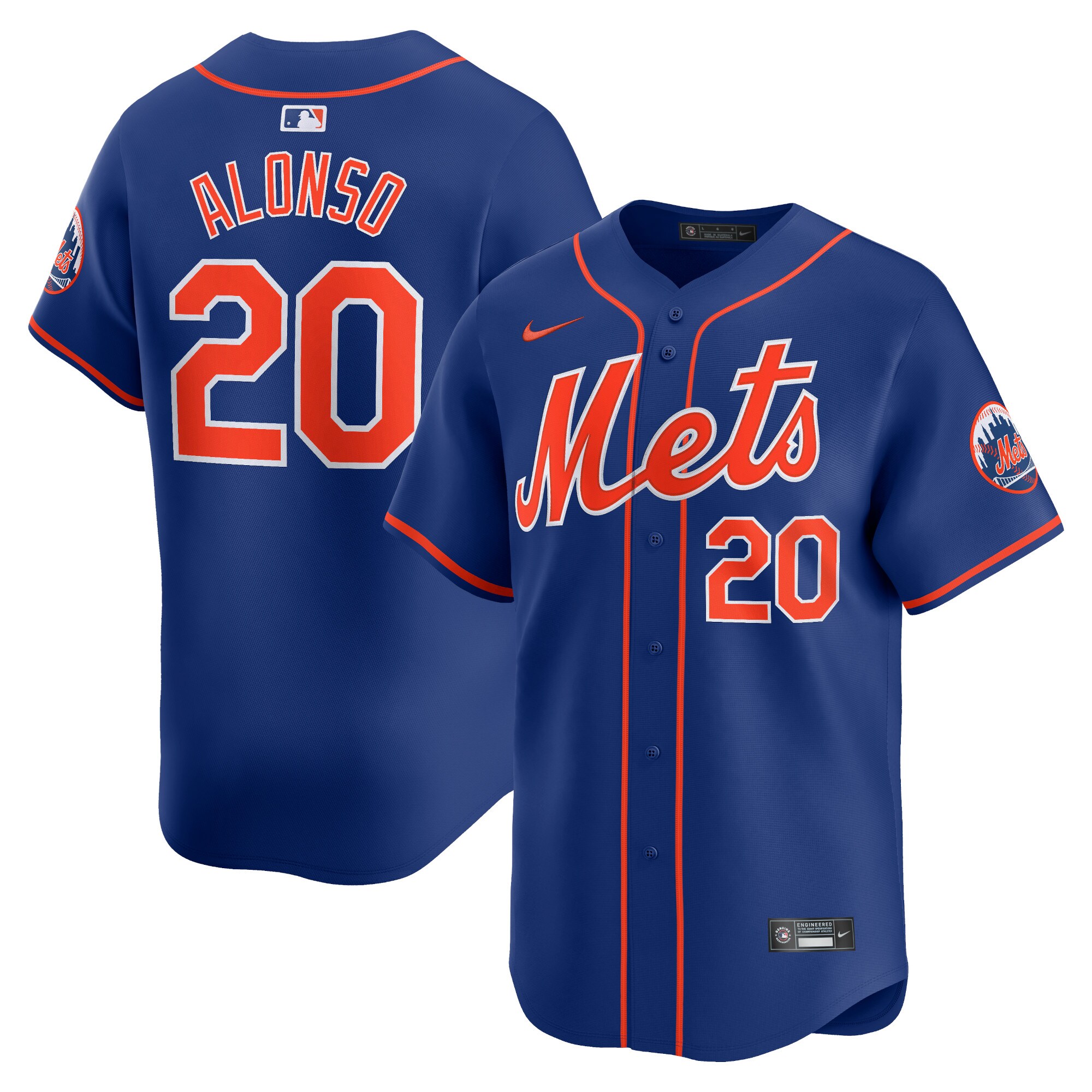 Pete Alonso New York Mets  Alternate Limited Player Jersey Royal