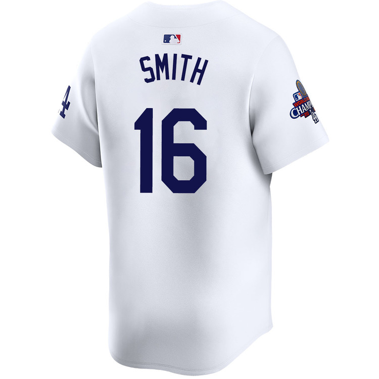 Will Smith Los Angeles Dodgers Home Limited World Series Champions Jersey