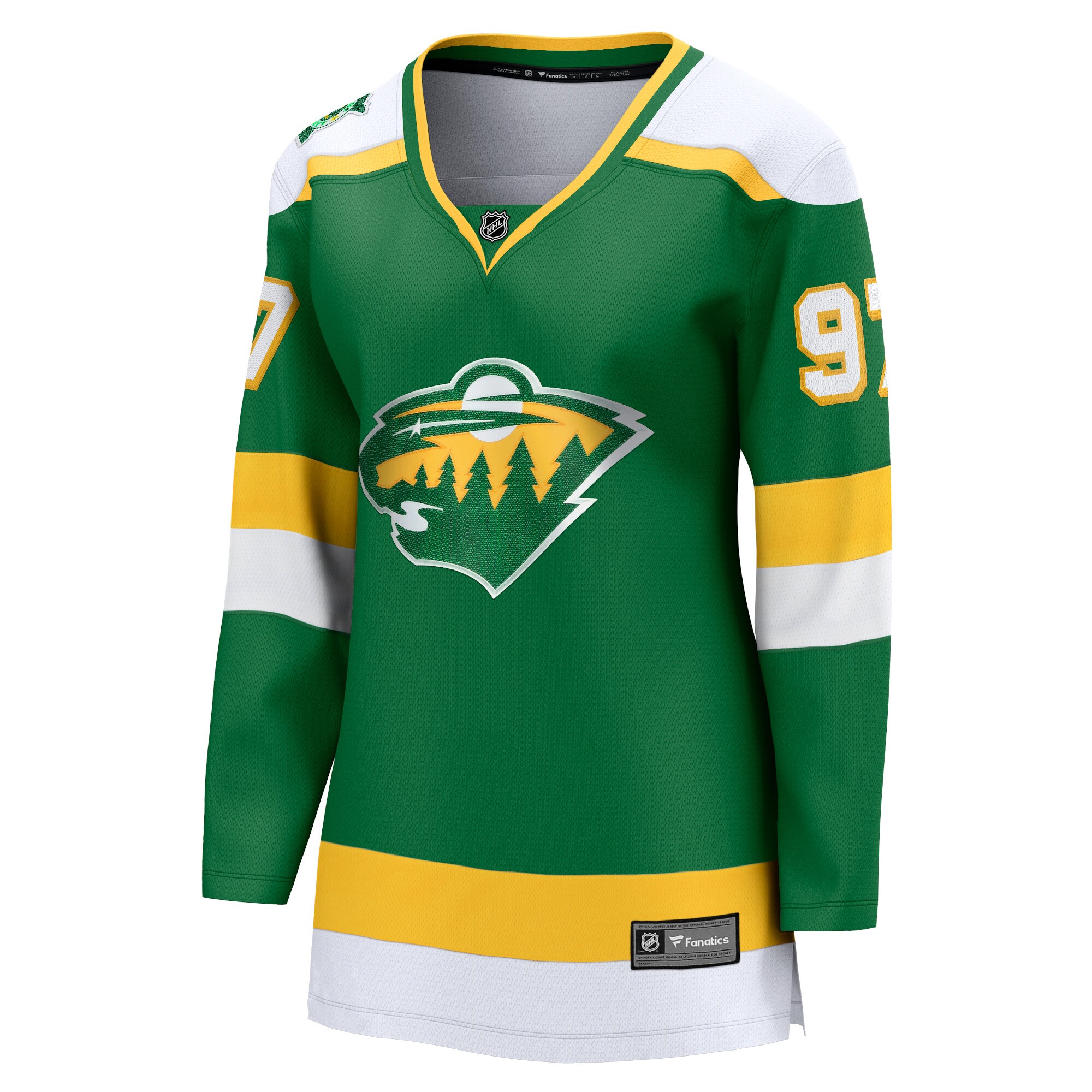 Kirill Kaprizov Minnesota Wild Fanatics Women's Alternate Premier Breakaway Player Jersey Green