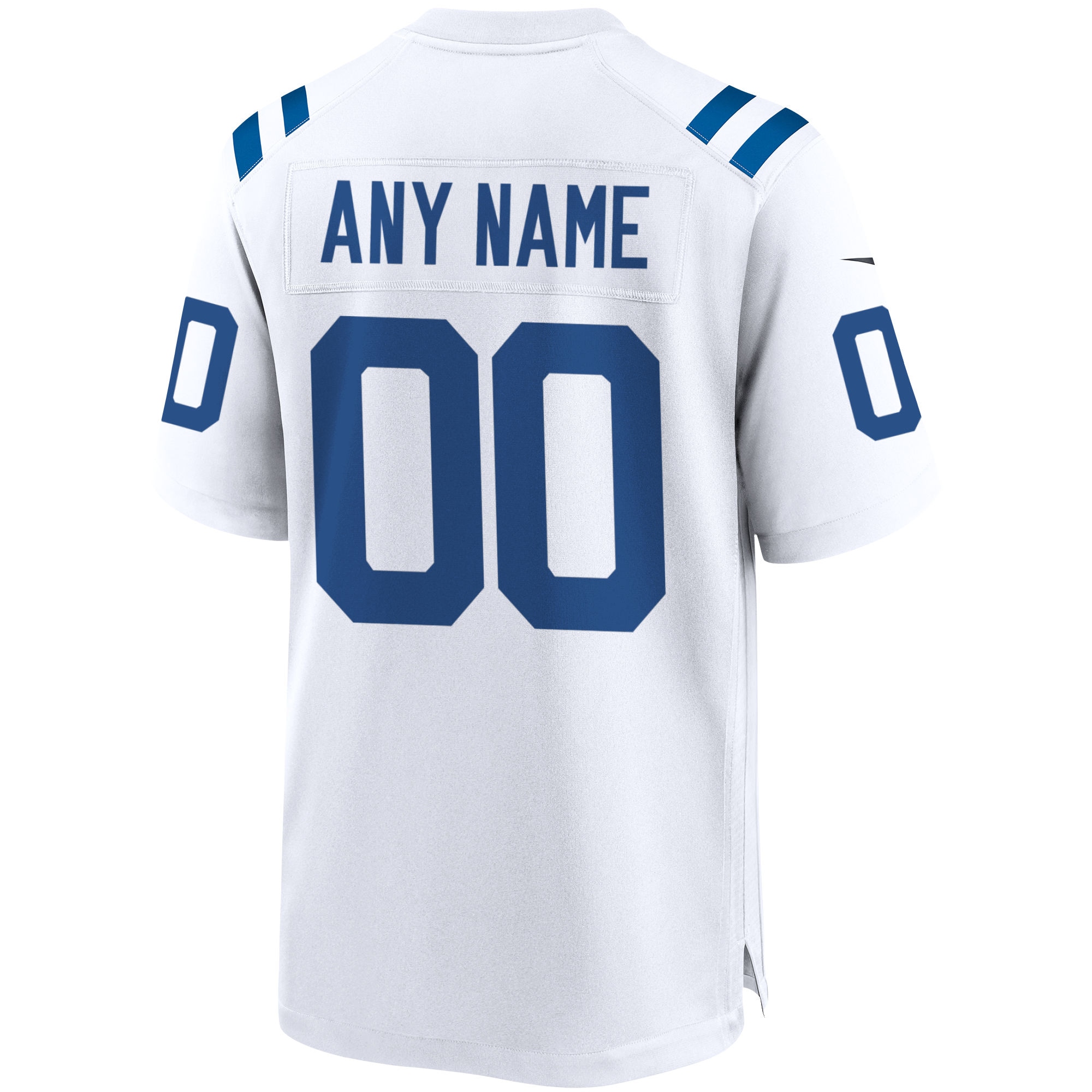 Indianapolis Colts  Custom Game Jersey - White