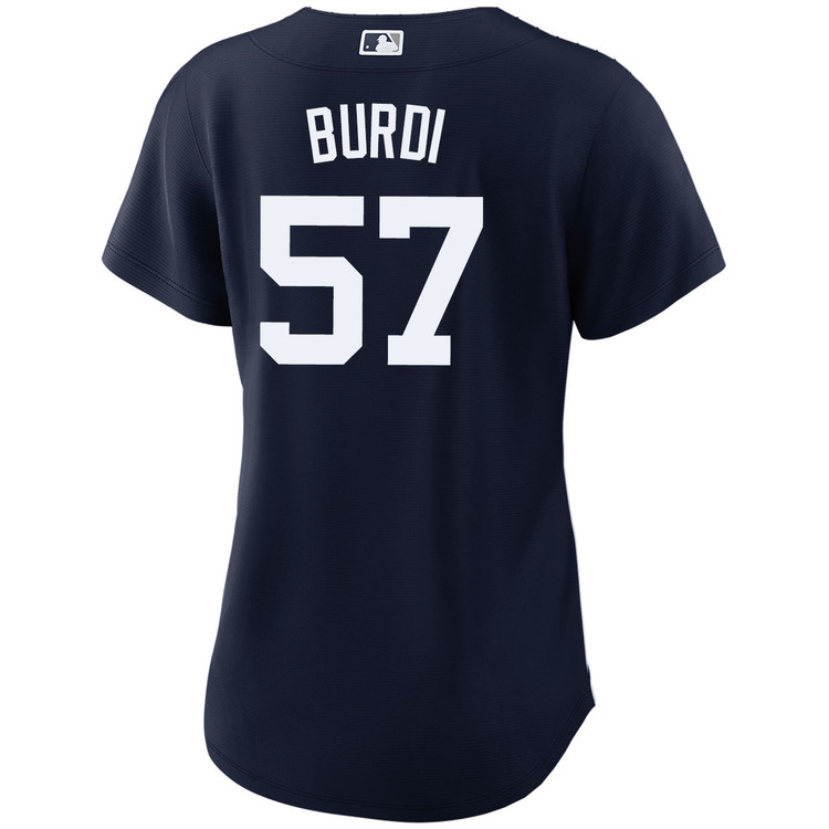 Nick Burdi New York Yankees Women's Alternate Navy World Series Jersey