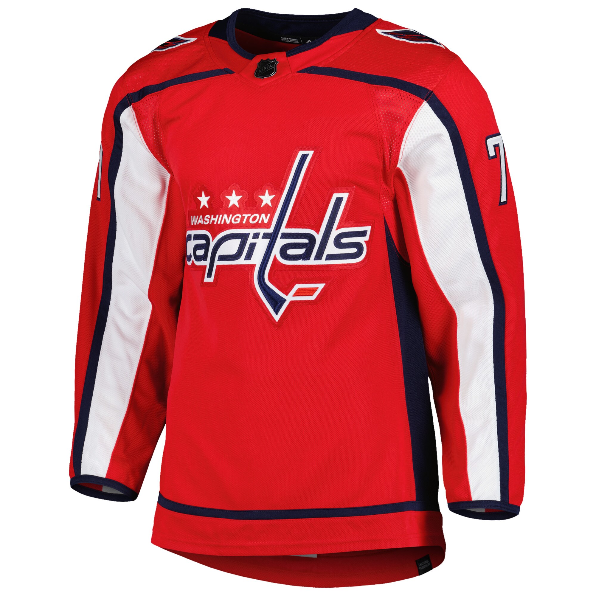 TJ Oshie Washington Capitals adidas Primegreen Authentic Player Jersey - Red