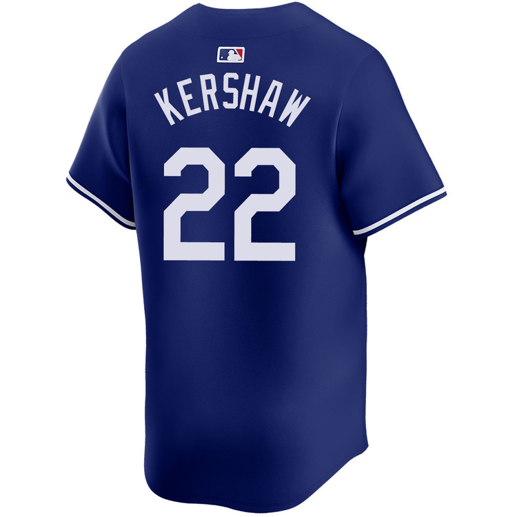 Clayton Kershaw Los Angeles Dodgers Alternate Royal Limited Jersey