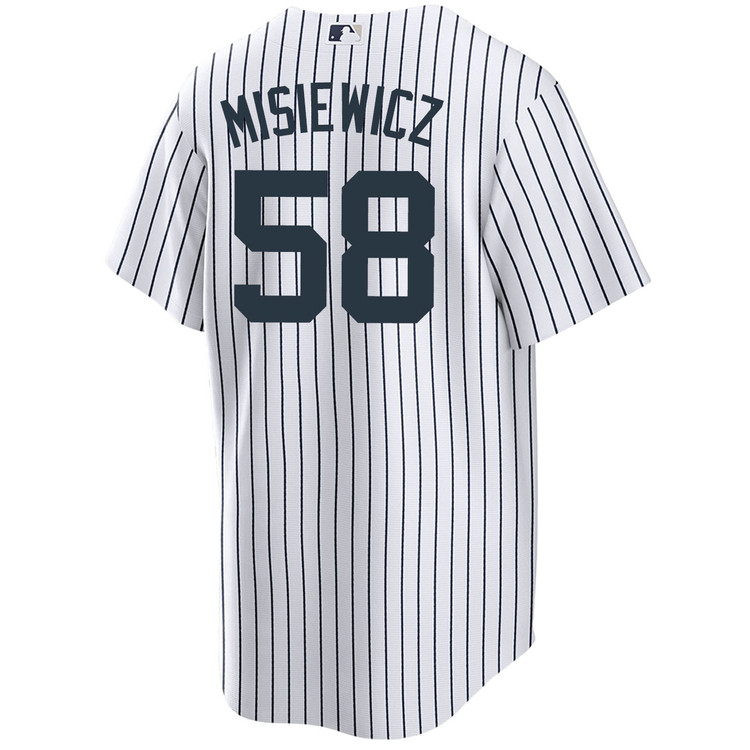 Anthony Misiewicz New York Yankees Youth Home World Series Jersey