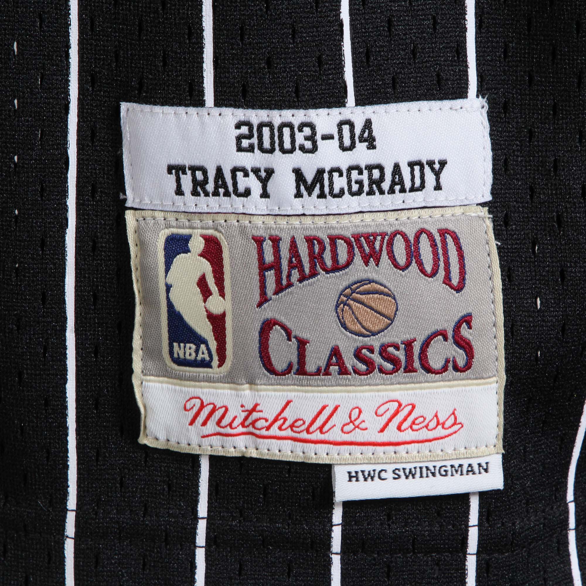 Tracy McGrady Orlando Magic Mitchell & Ness Hardwood Classics Swingman Jersey - Black