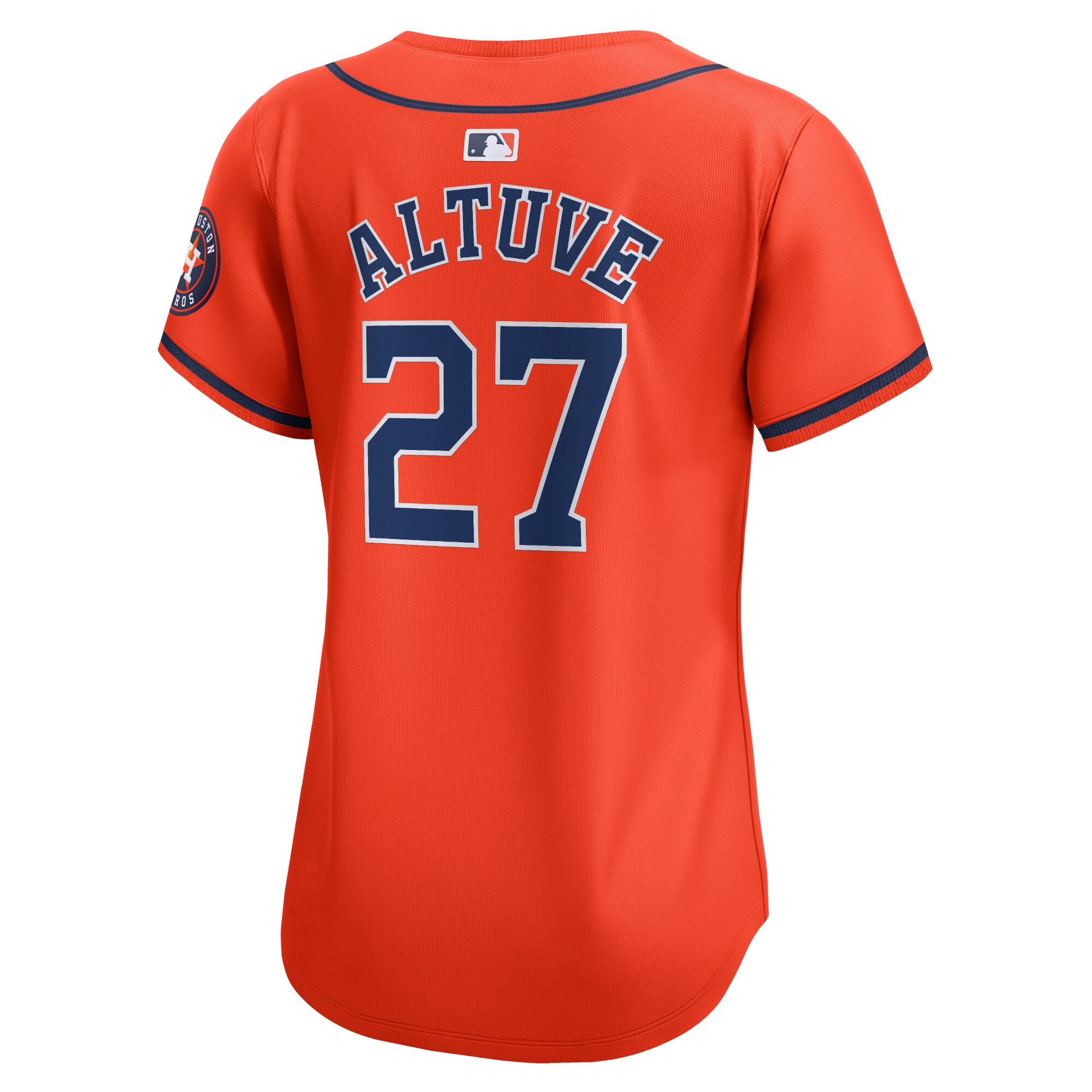 Jose Altuve Houston Astros  Women's Alternate Limited Player Jersey Orange