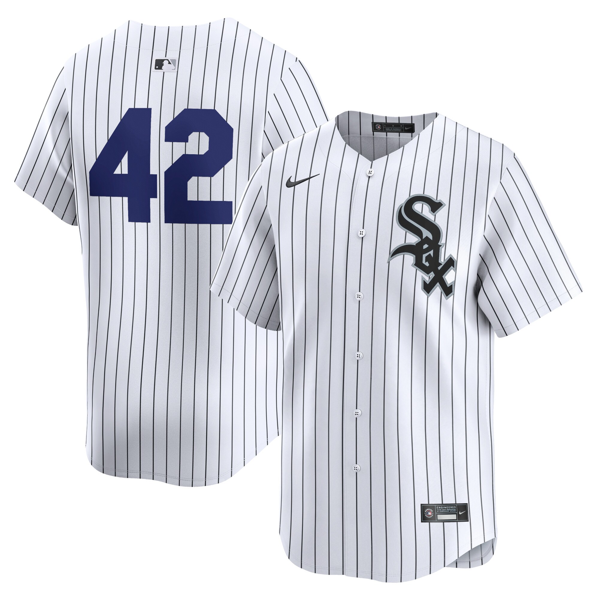 Chicago White Sox  2024 Jackie Robinson Day Home Limited Jersey White