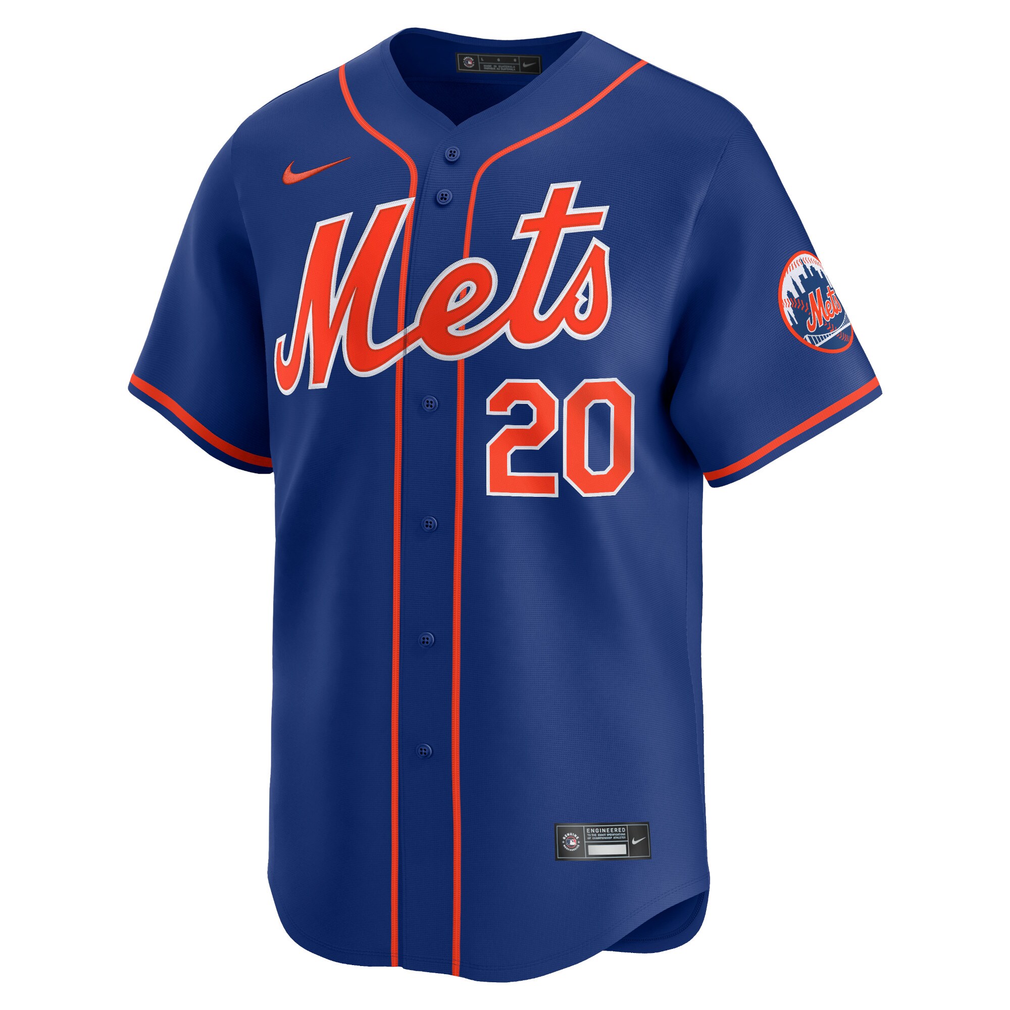 Pete Alonso New York Mets  Alternate Limited Player Jersey Royal