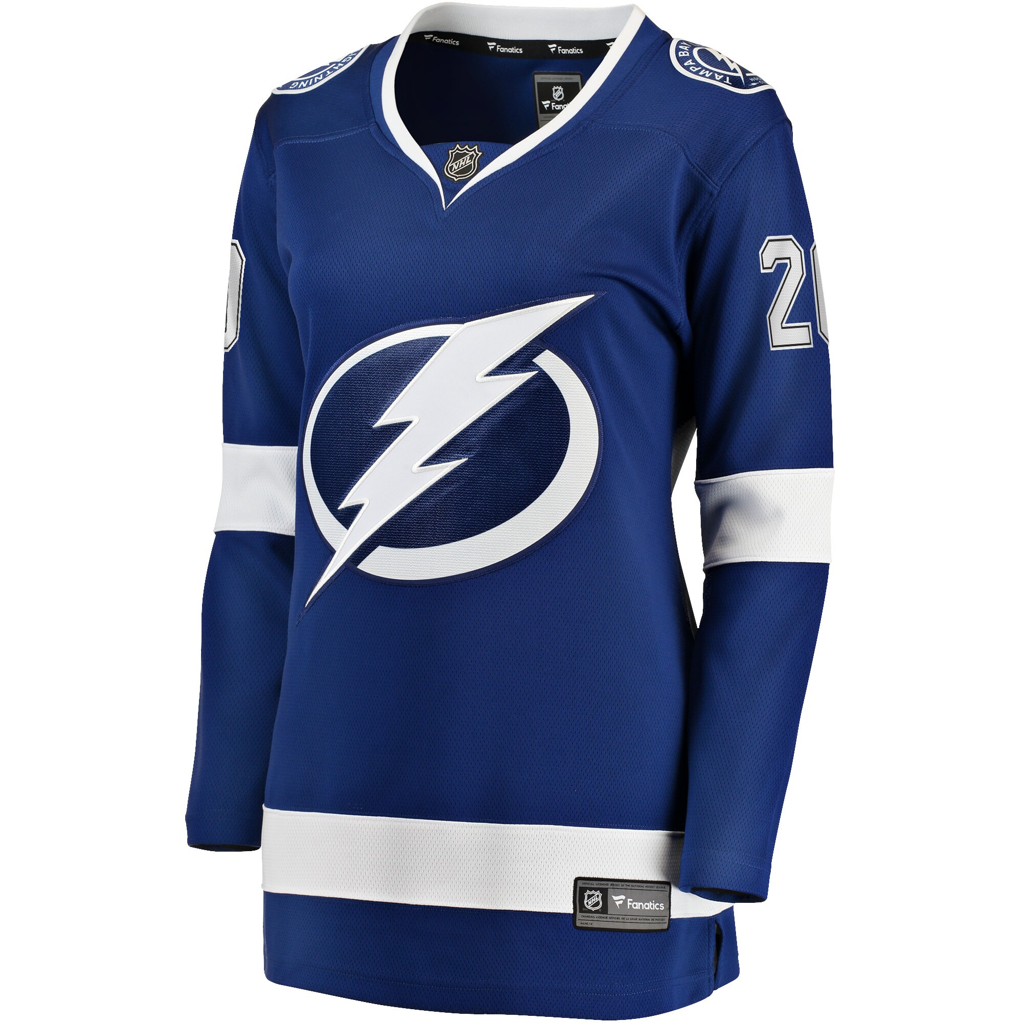 Nicholas Paul Tampa Bay Lightning Fanatics Women's Home Breakaway Player Jersey - Blue